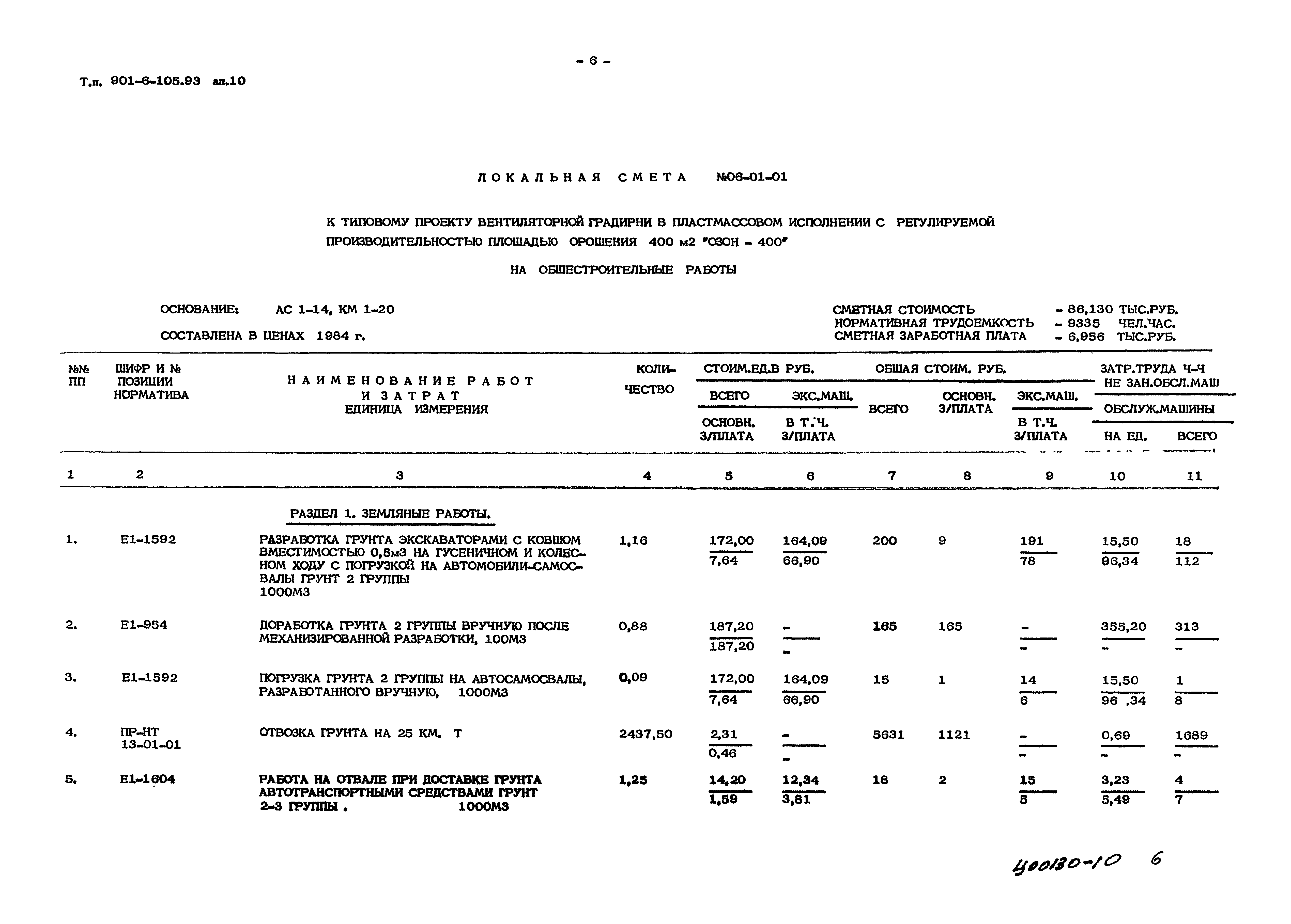 Типовой проект 901-6-105.93