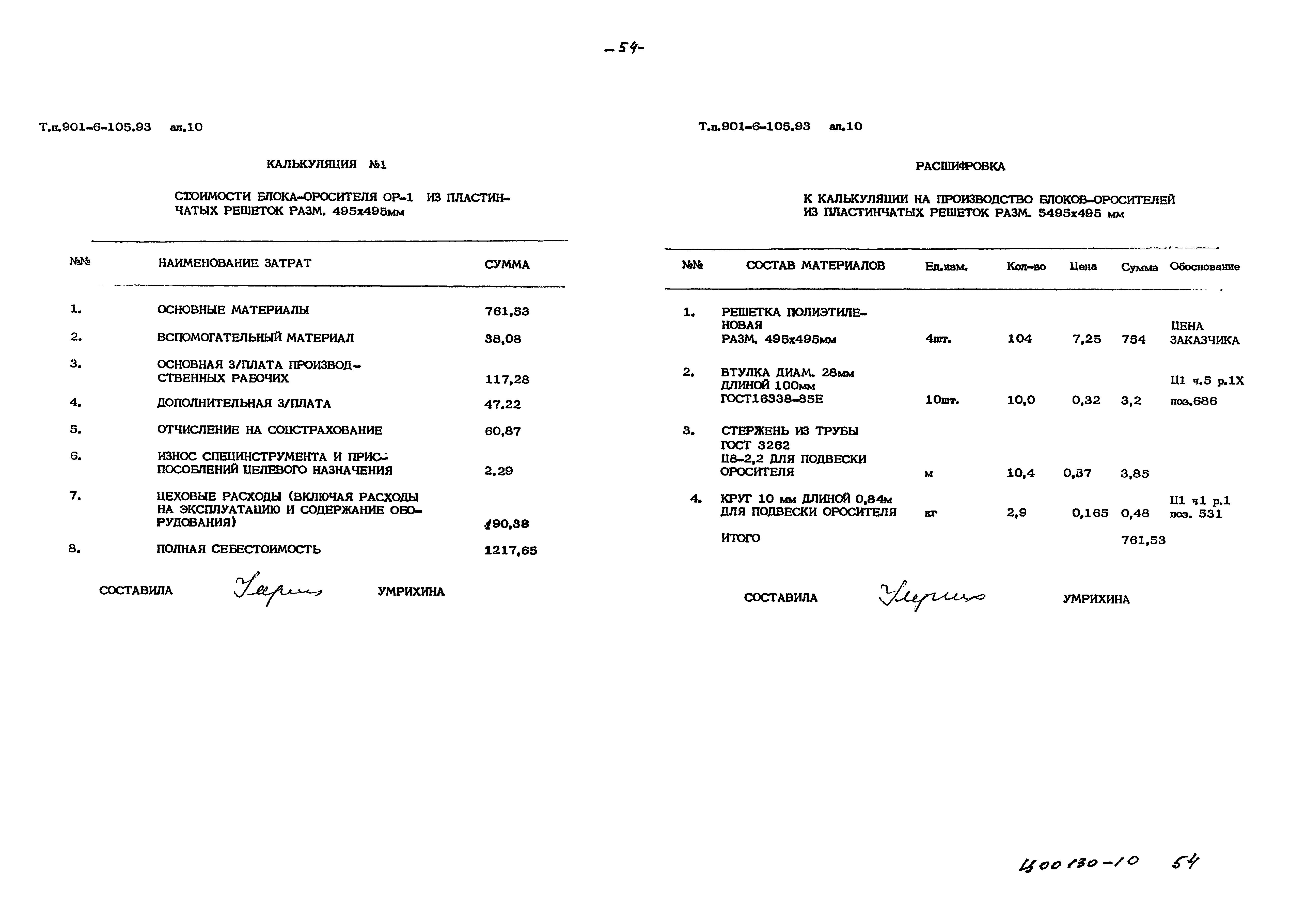Типовой проект 901-6-105.93