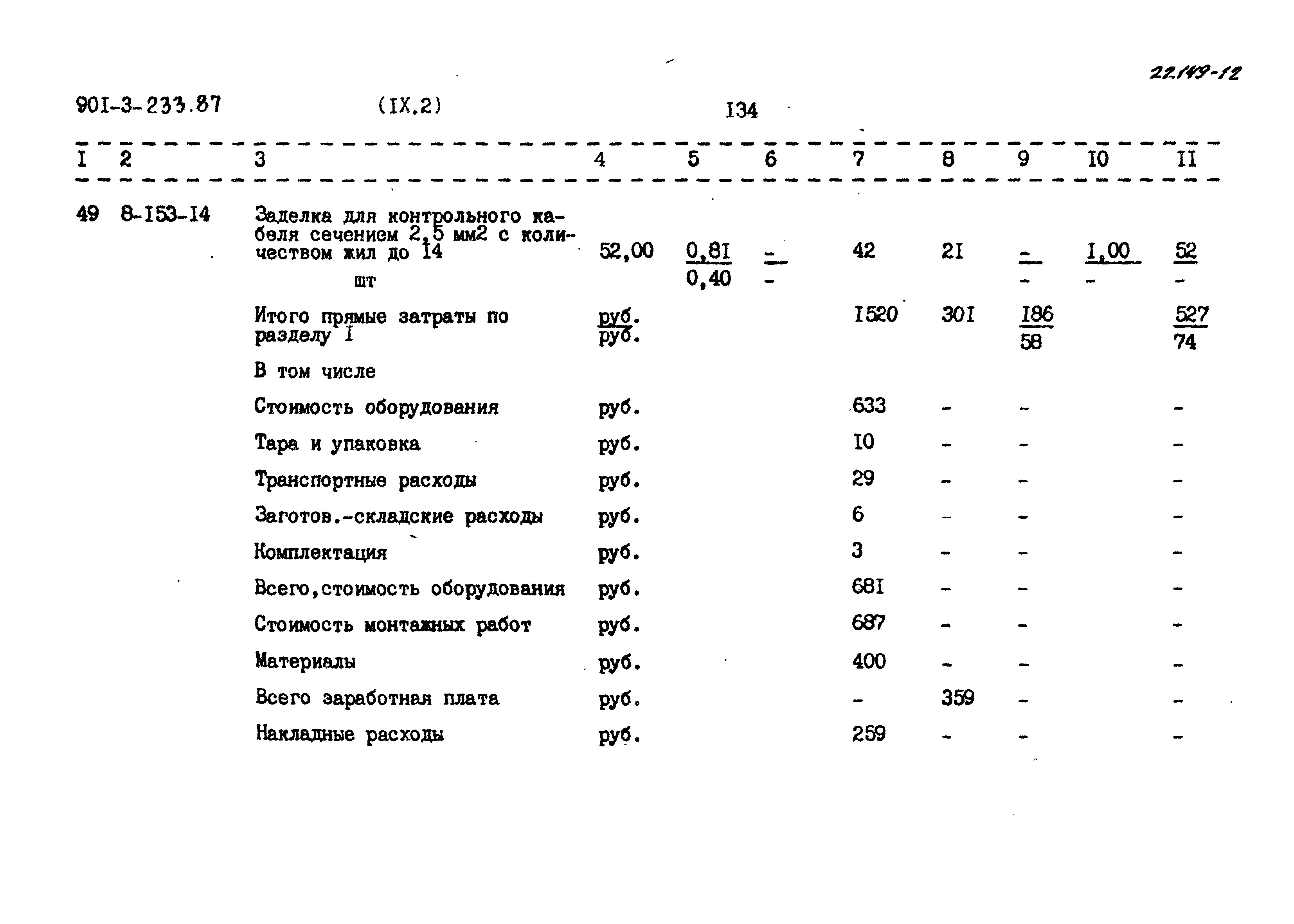 Типовой проект 901-3-233.87