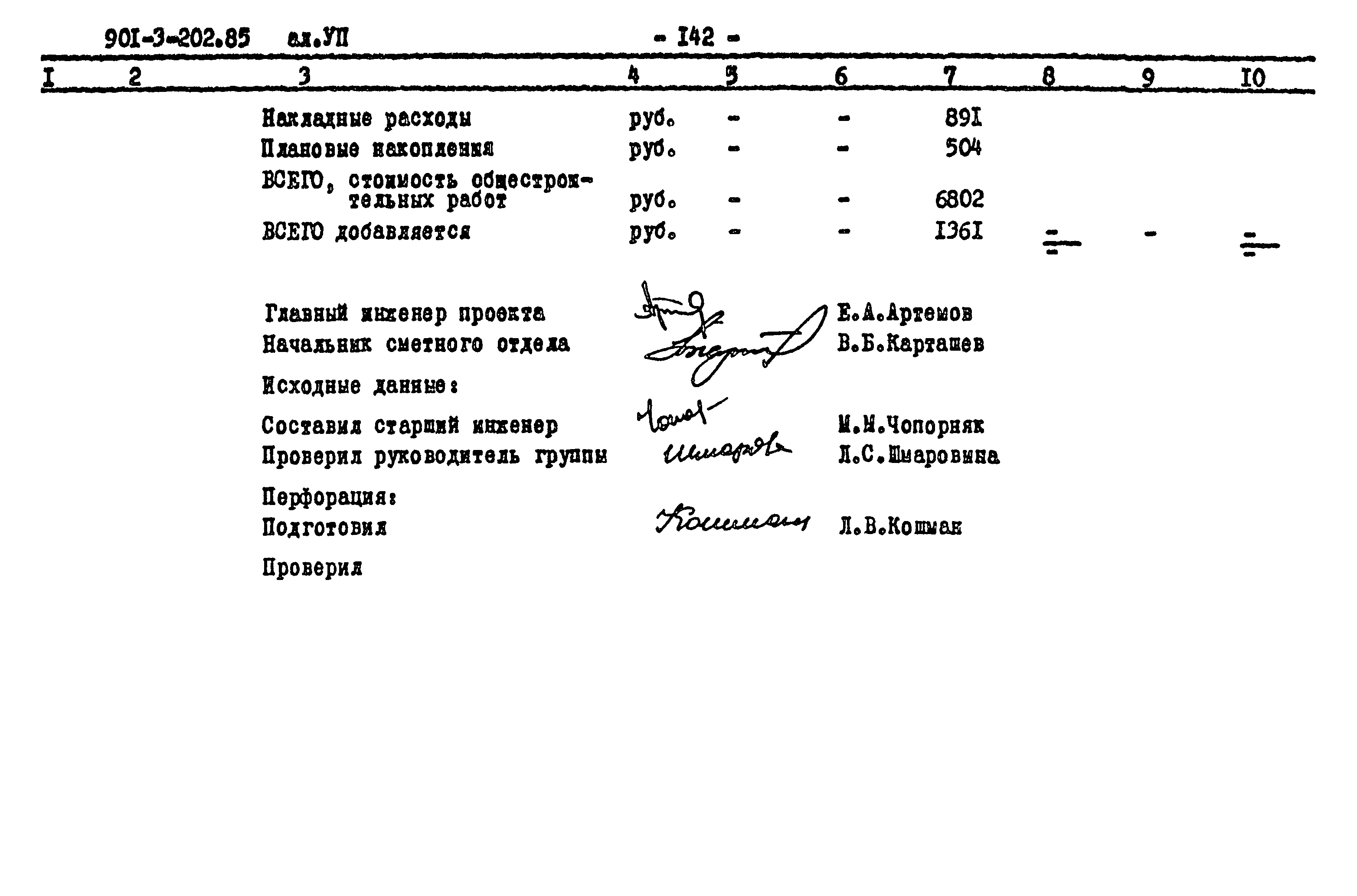 Типовой проект 901-3-202.85