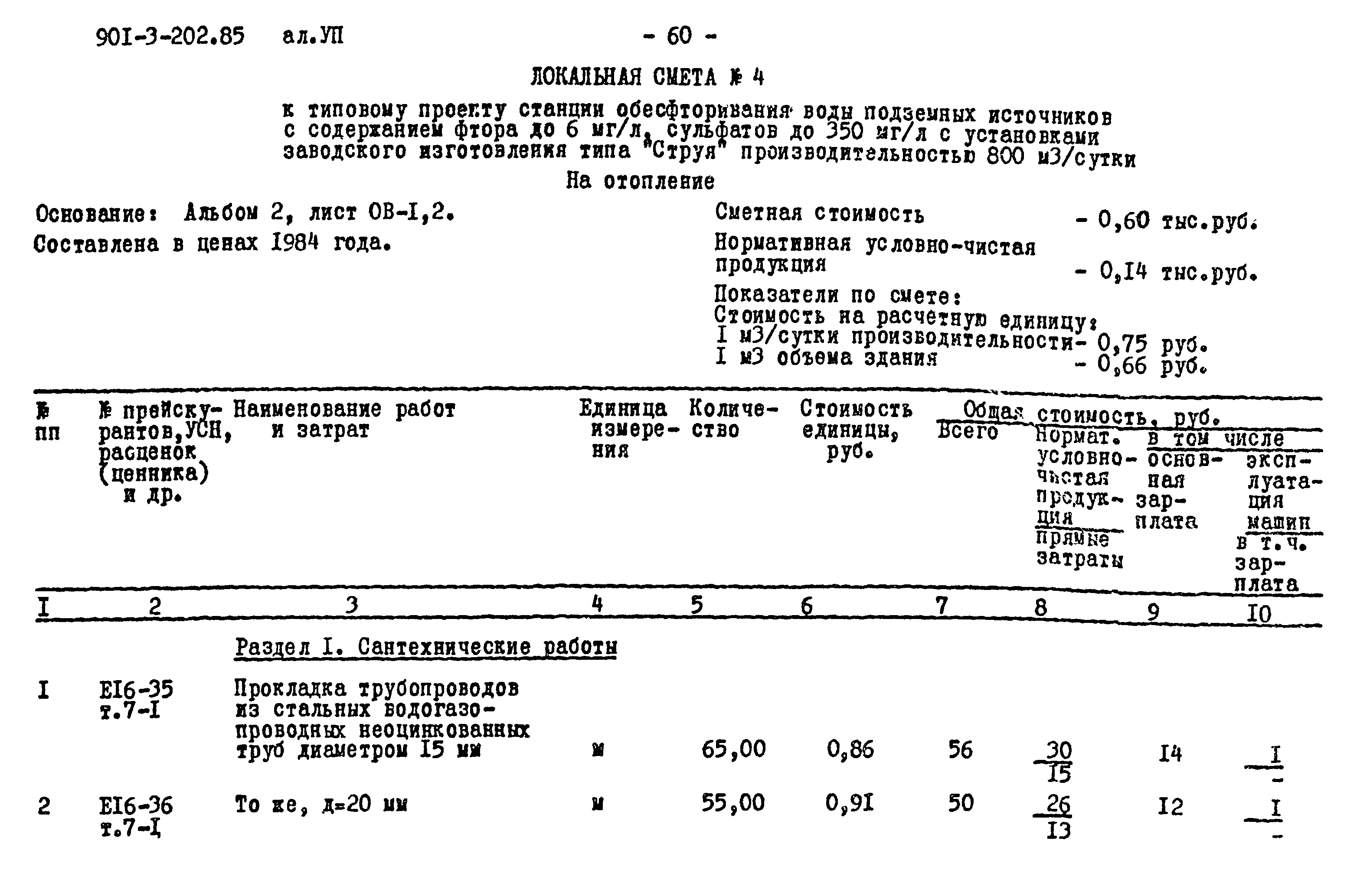 Типовой проект 901-3-202.85