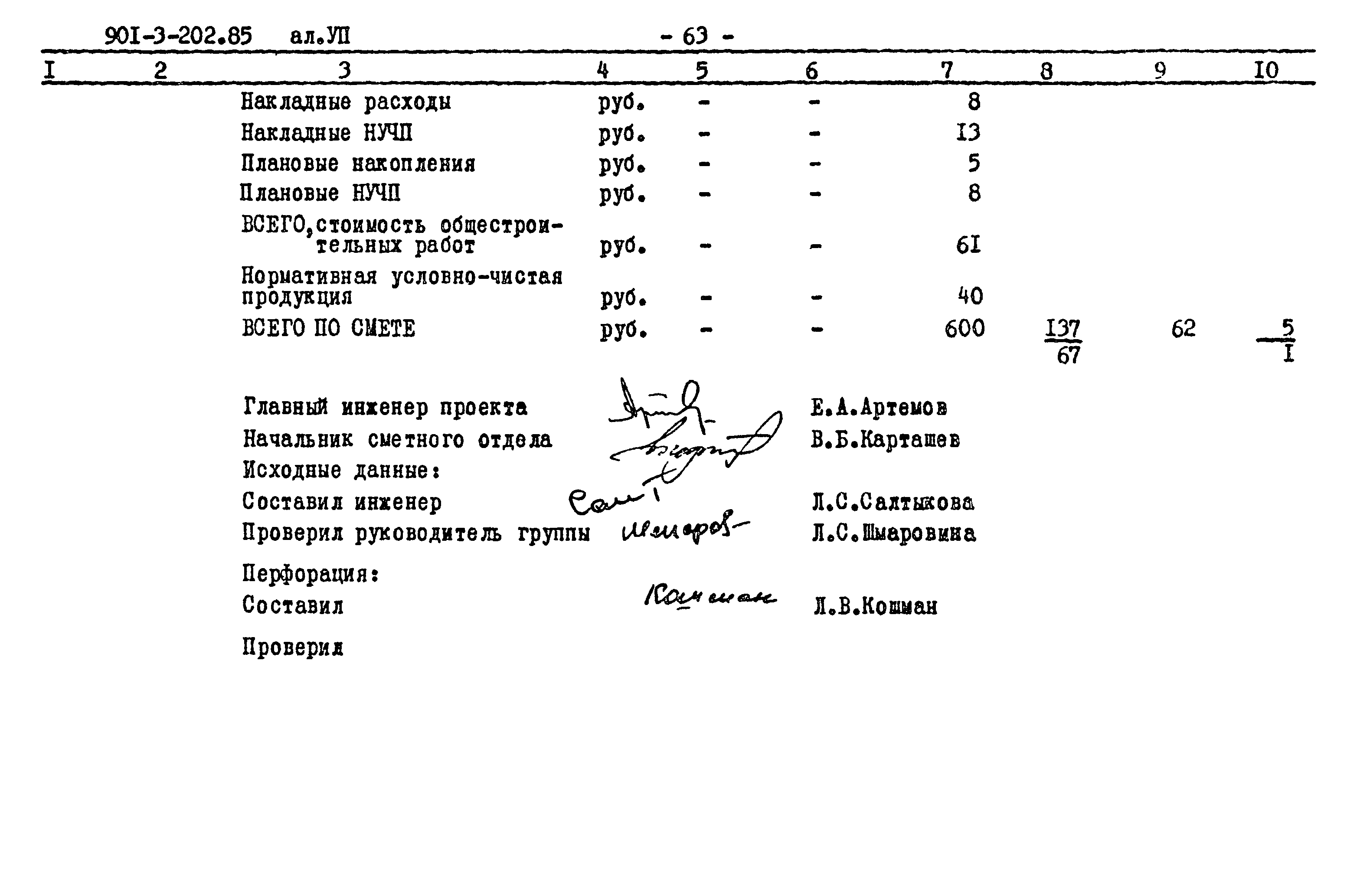 Типовой проект 901-3-202.85