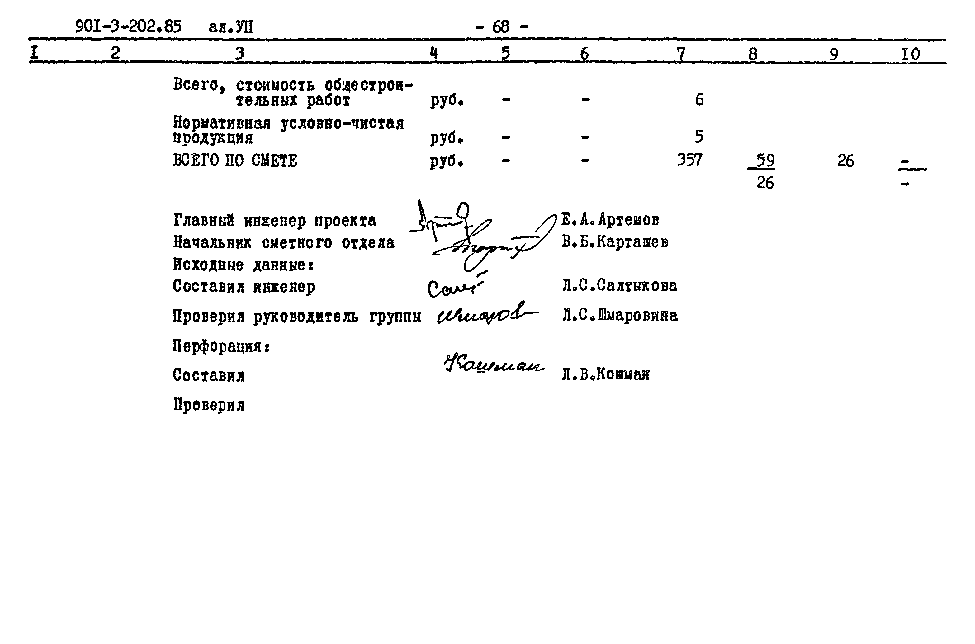Типовой проект 901-3-202.85