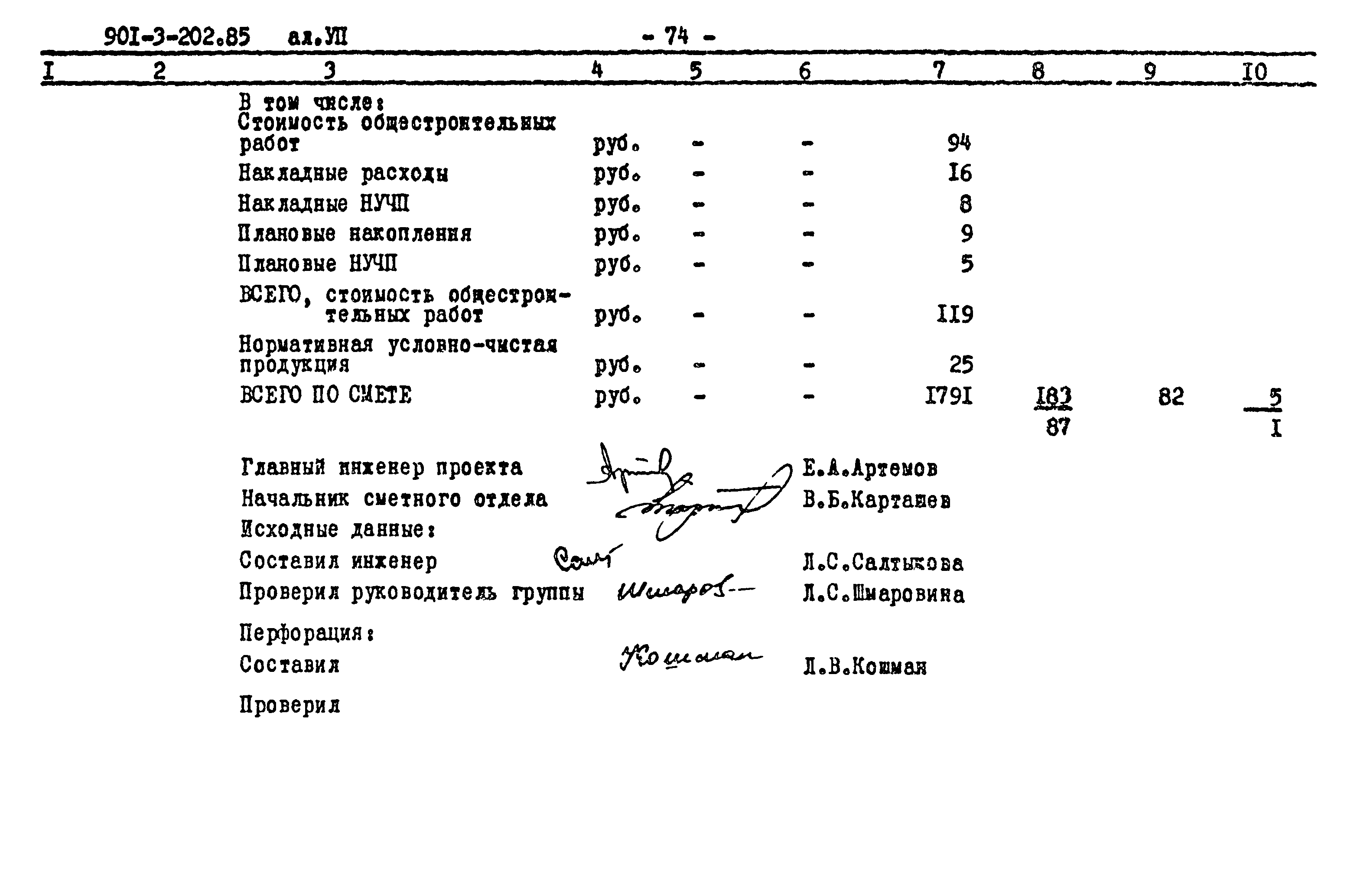Типовой проект 901-3-202.85