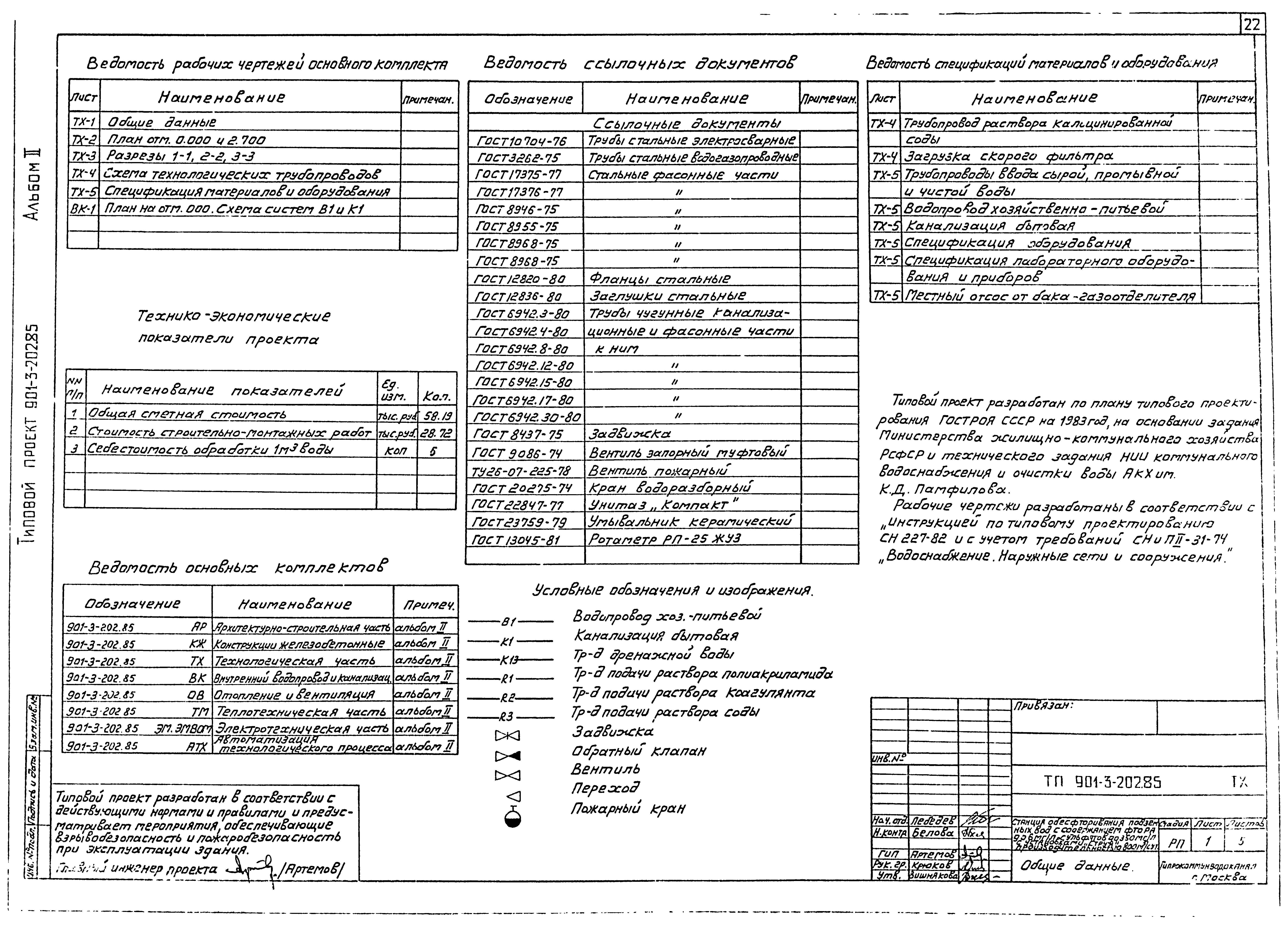 Типовой проект 901-3-202.85