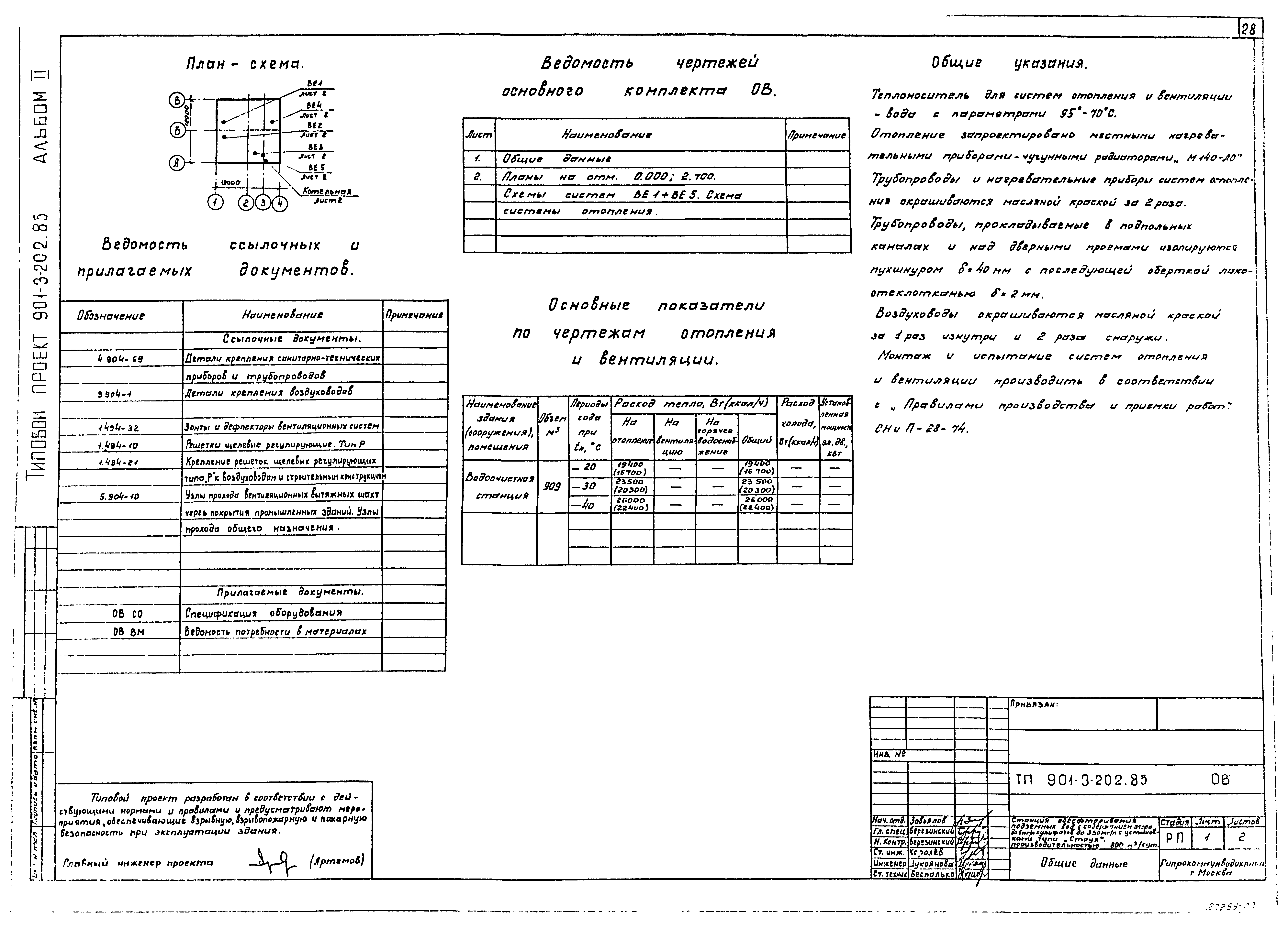 Типовой проект 901-3-202.85