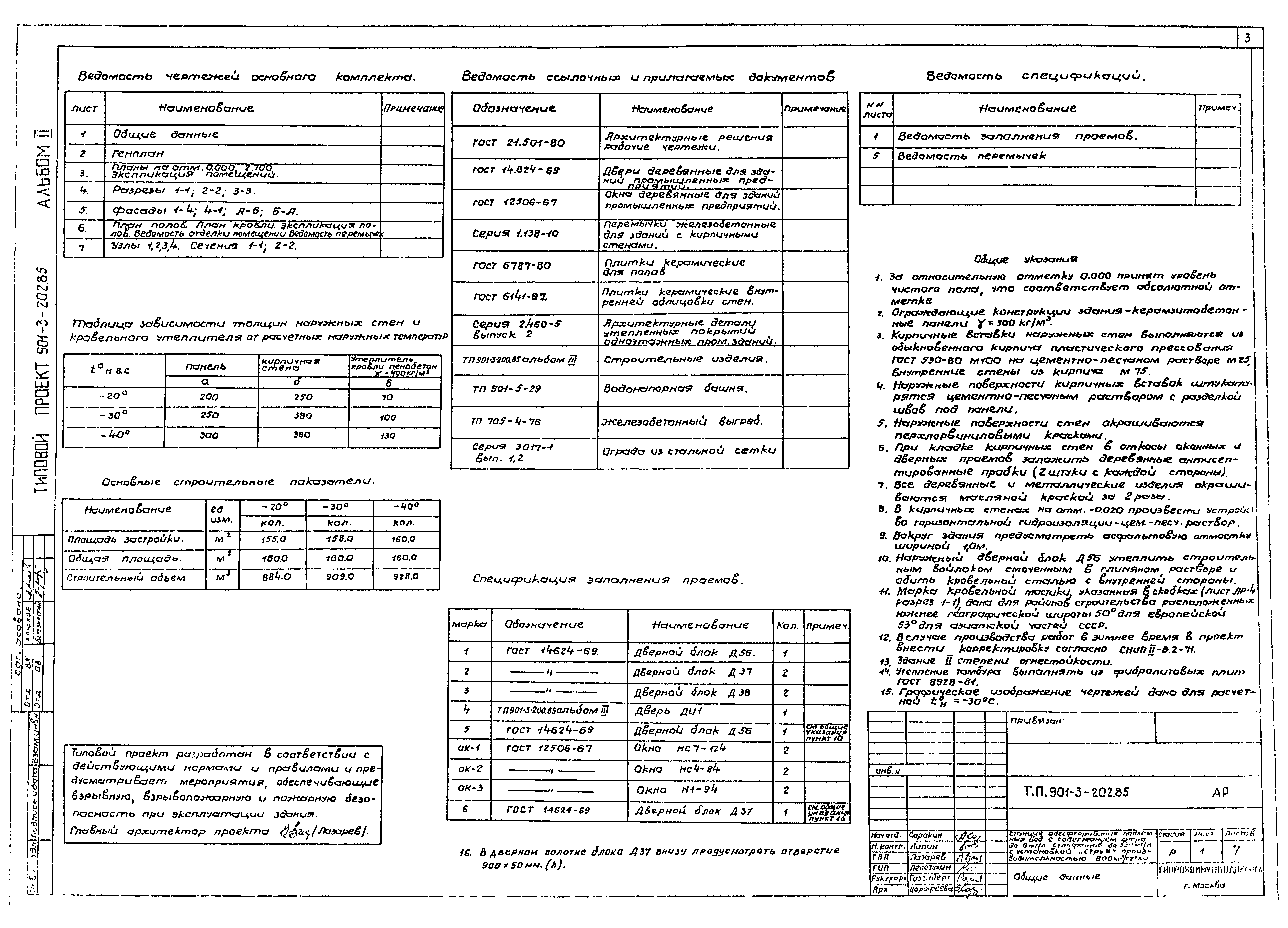 Типовой проект 901-3-202.85