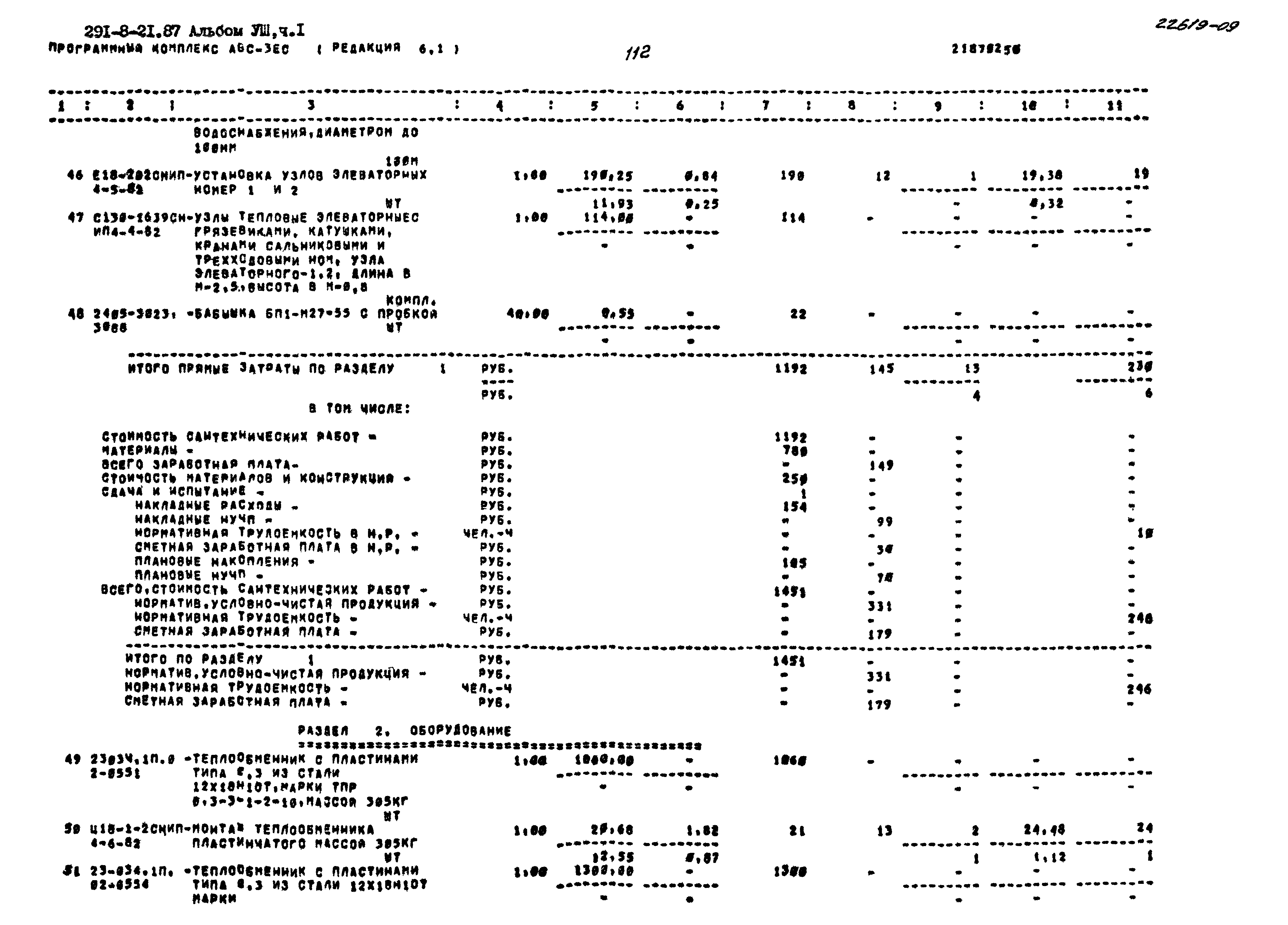 Типовой проект 291-8-21.87