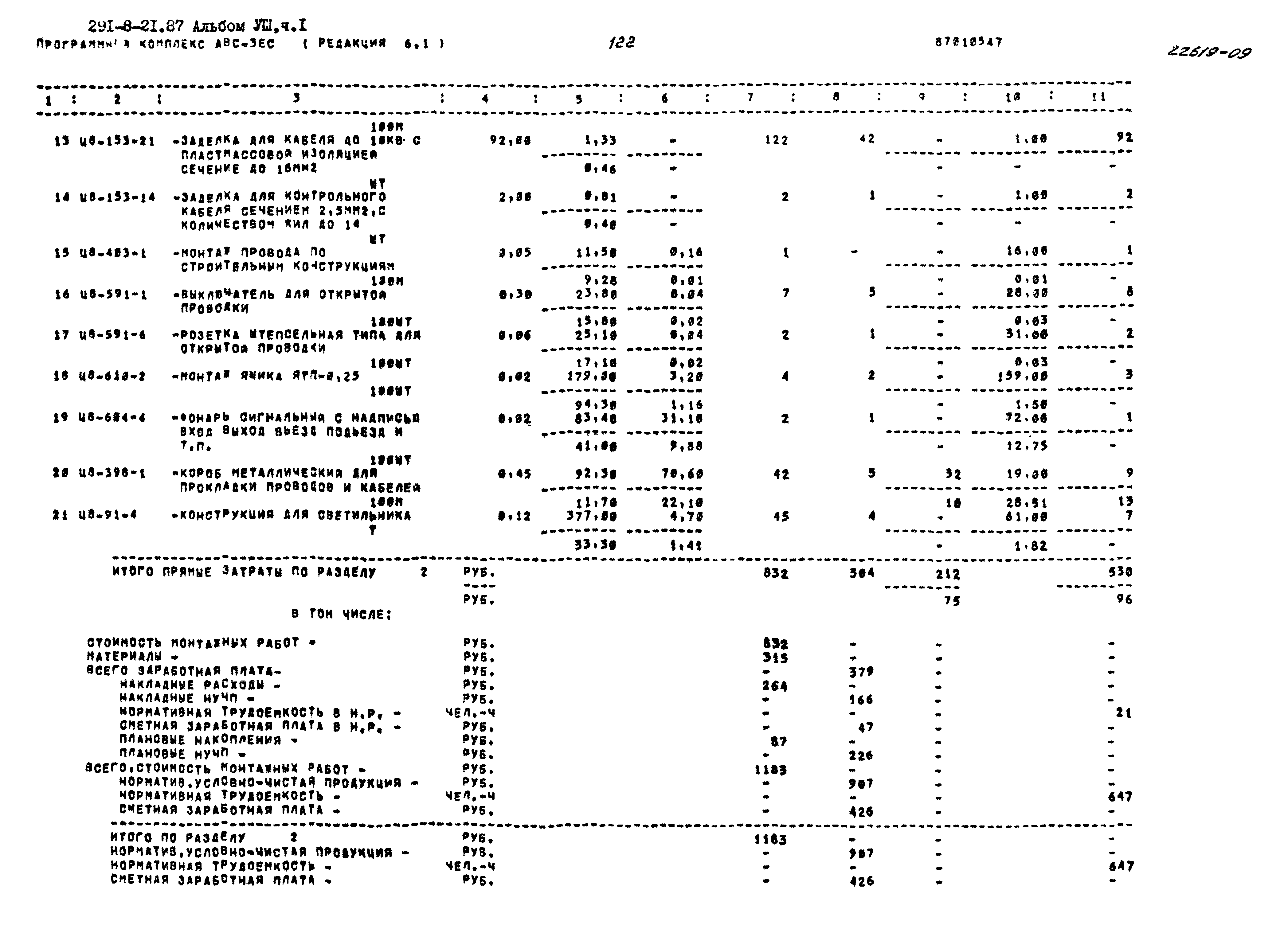 Типовой проект 291-8-21.87