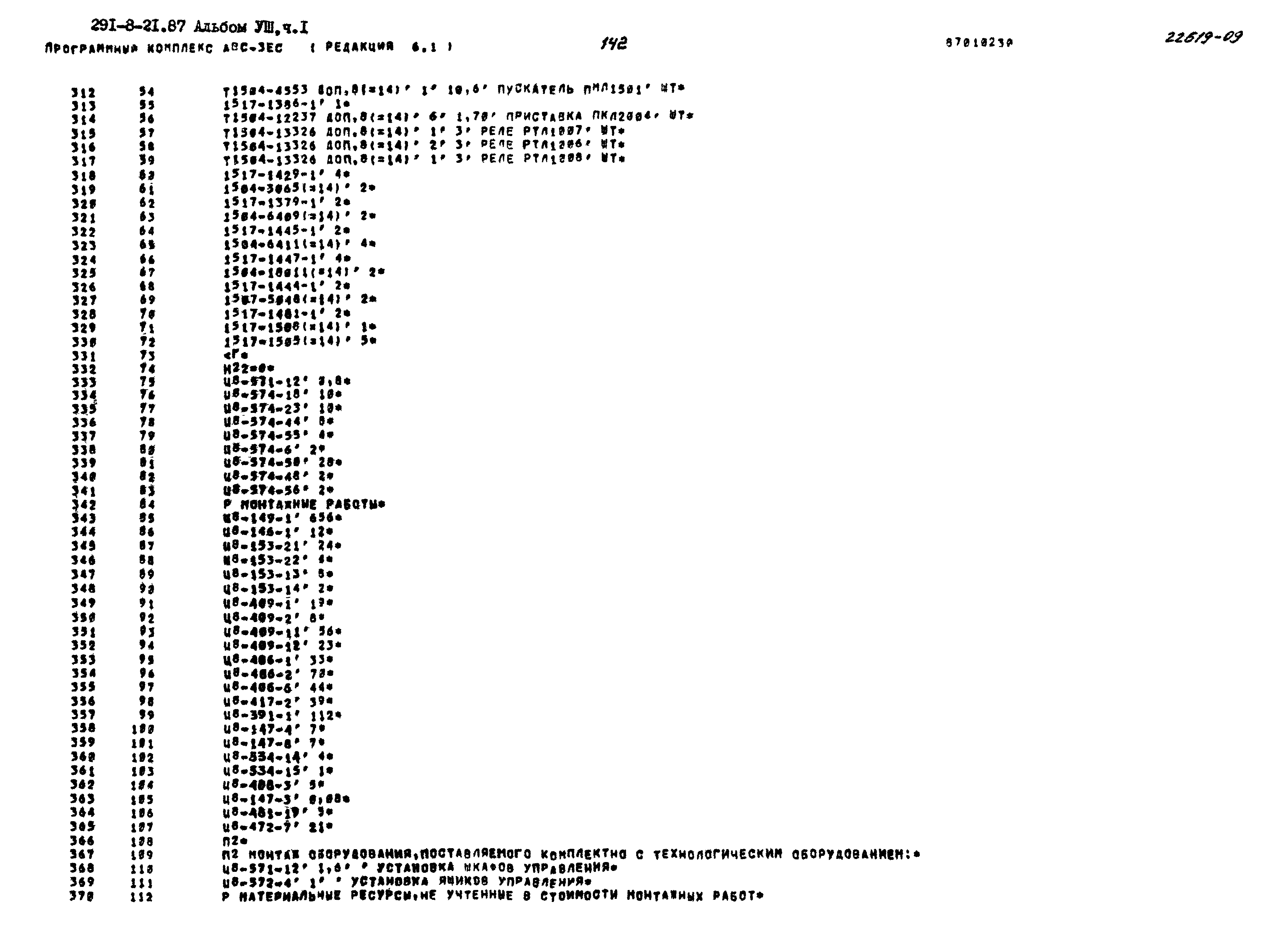 Типовой проект 291-8-21.87