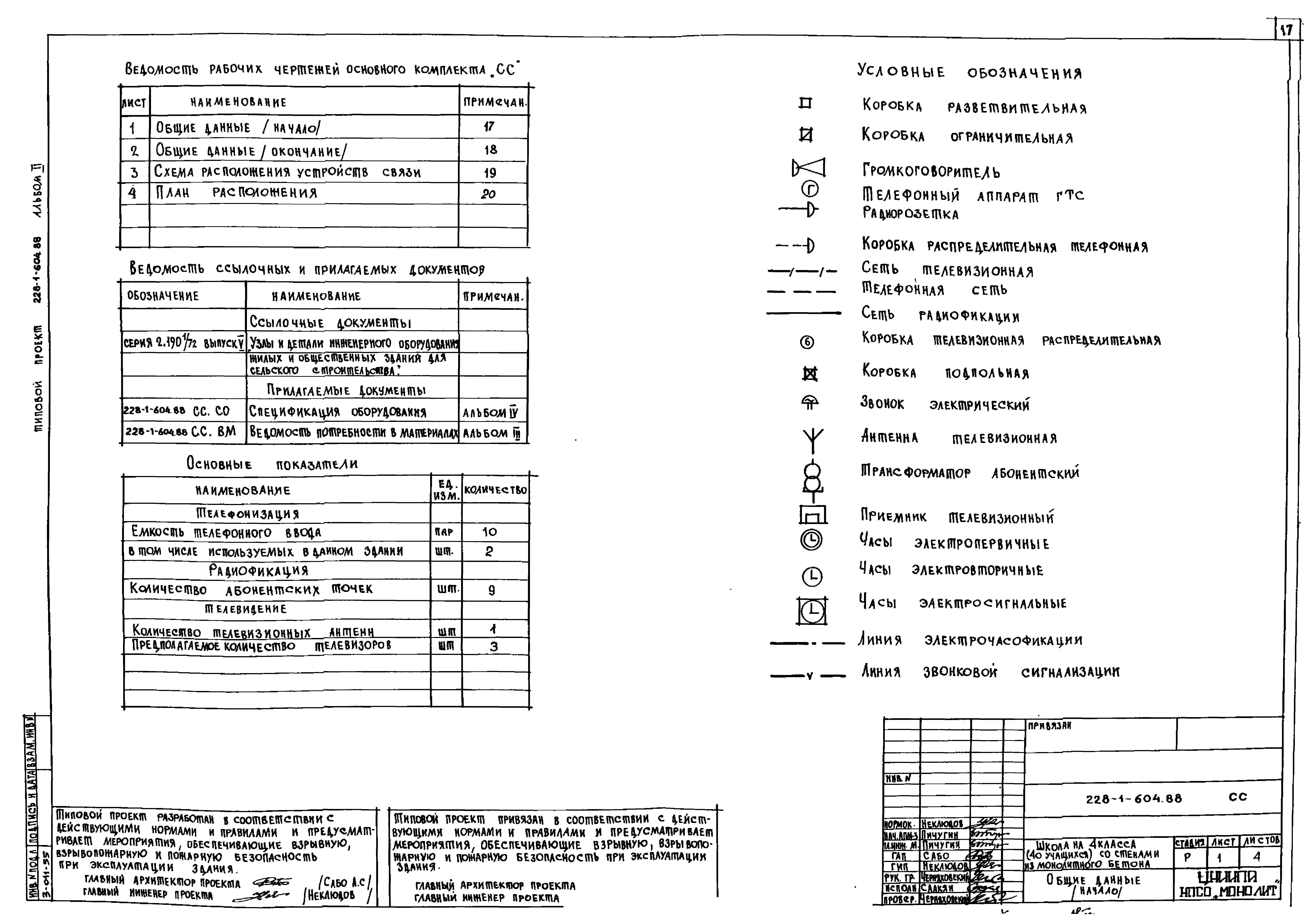 Типовой проект 228-1-604.88