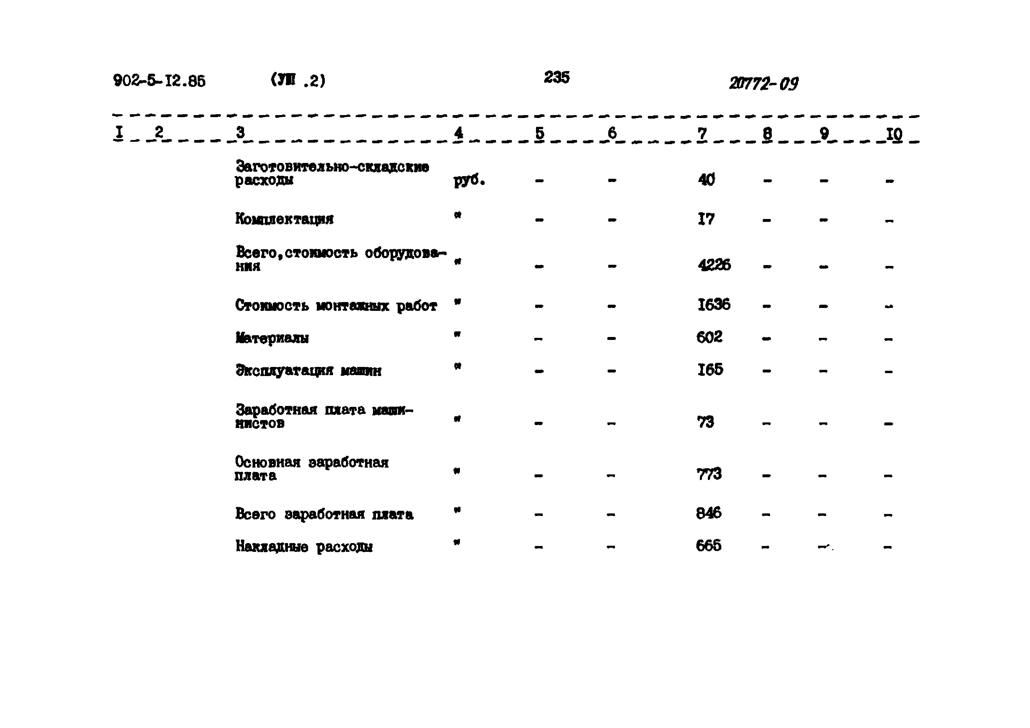 Типовой проект 902-5-12.85