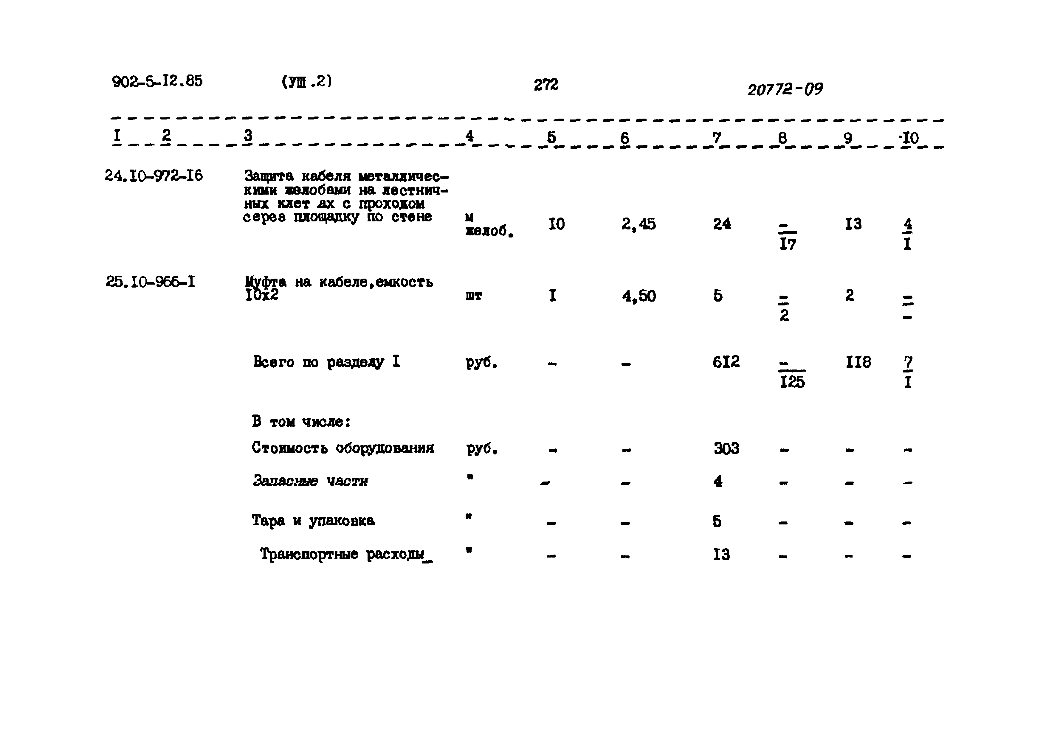 Типовой проект 902-5-12.85