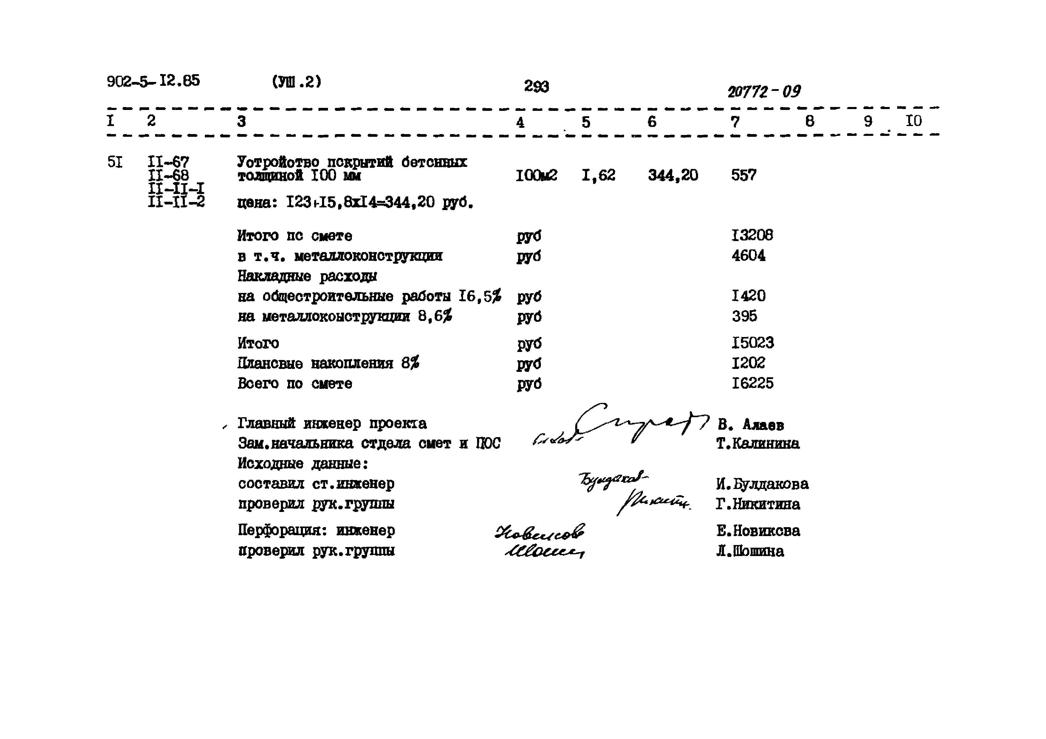 Типовой проект 902-5-12.85