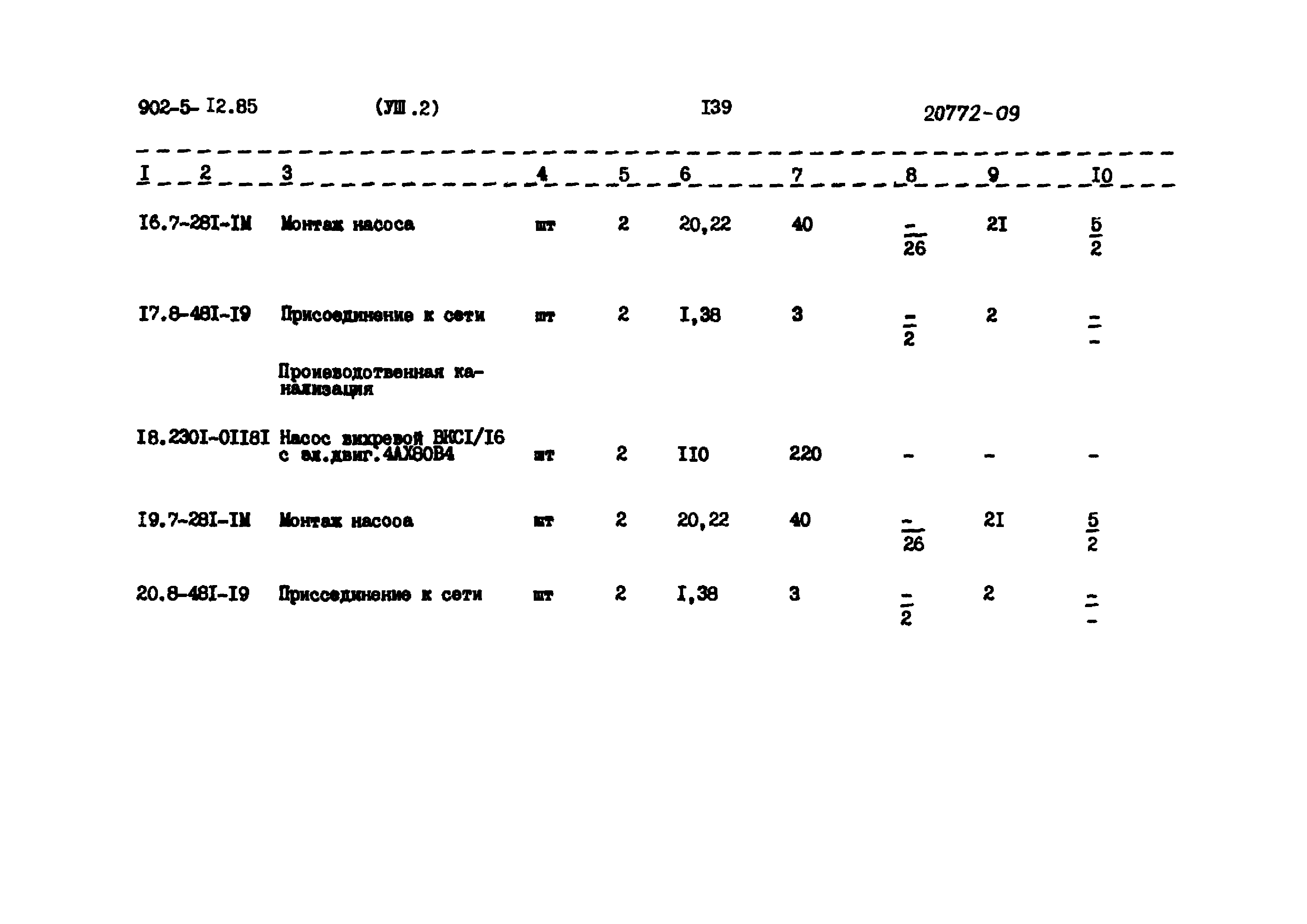 Типовой проект 902-5-12.85