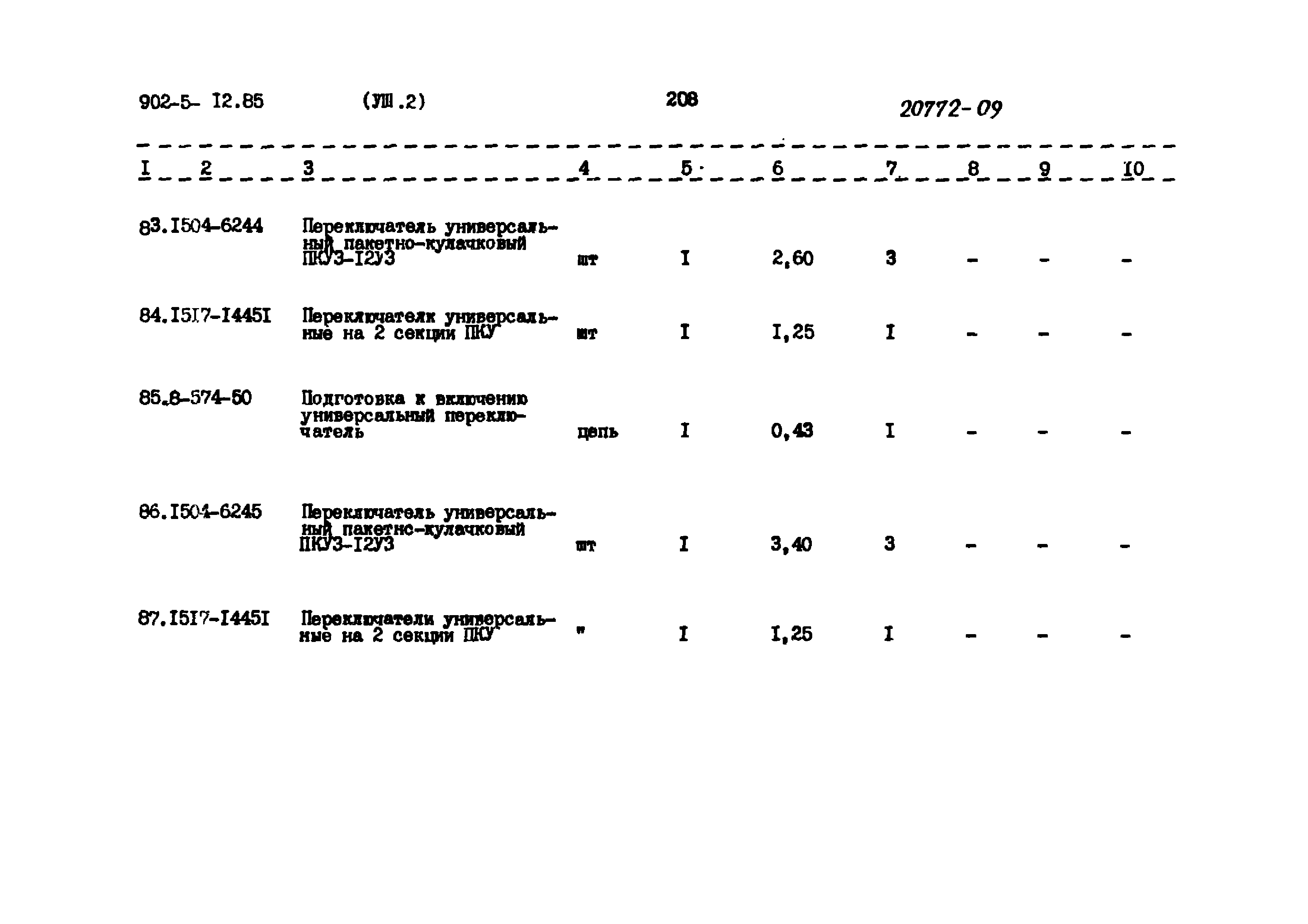 Типовой проект 902-5-12.85