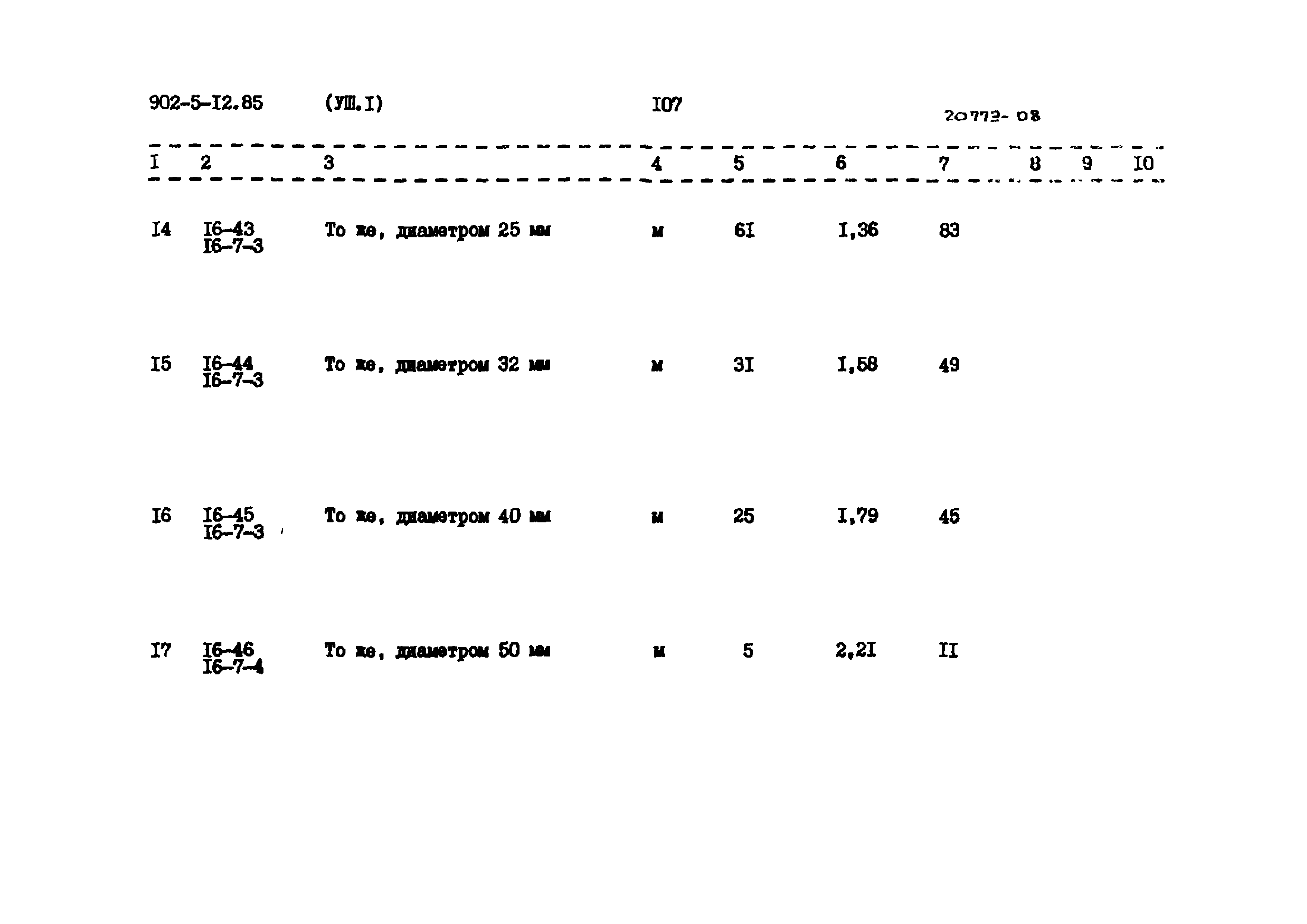 Типовой проект 902-5-12.85