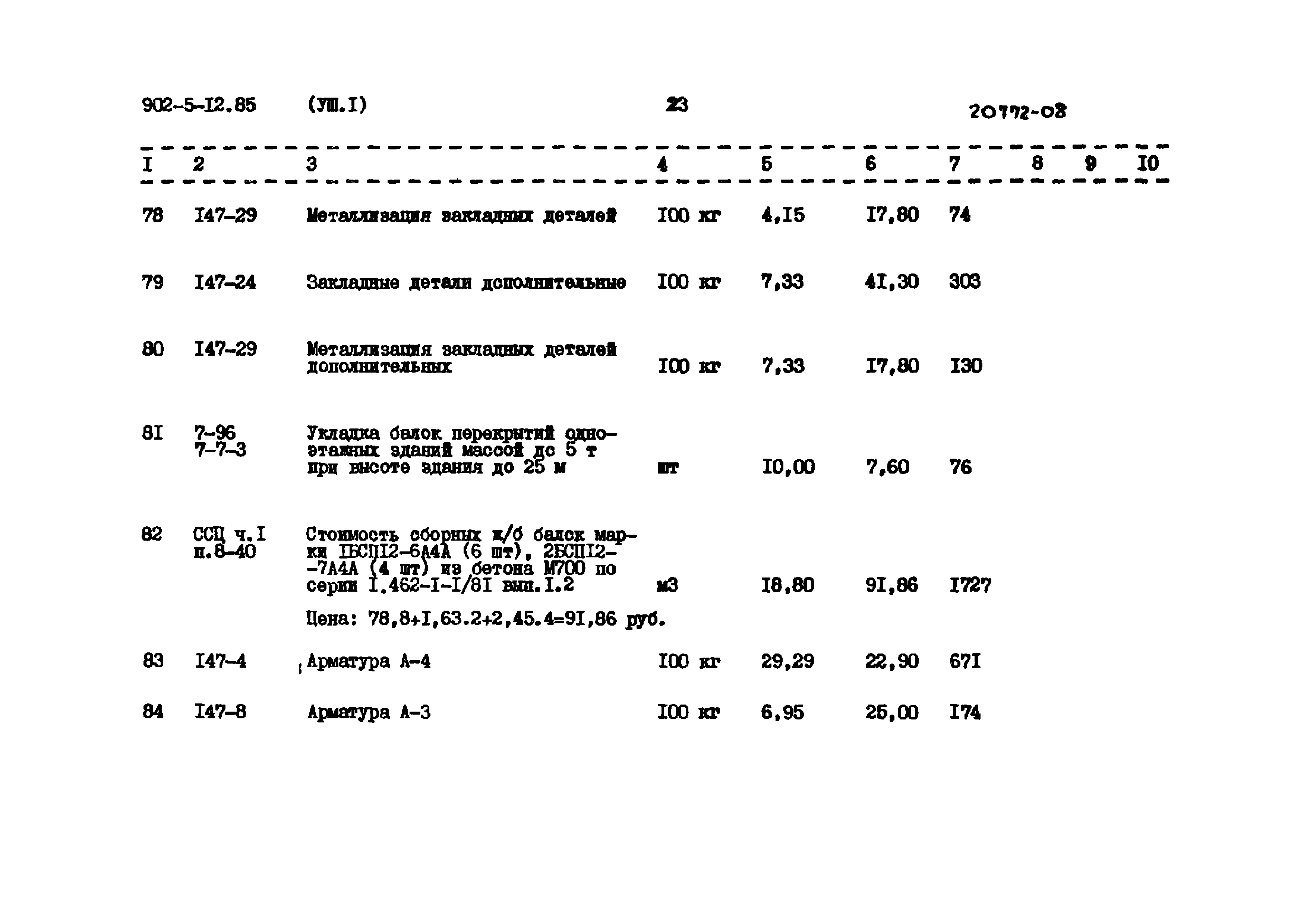 Типовой проект 902-5-12.85
