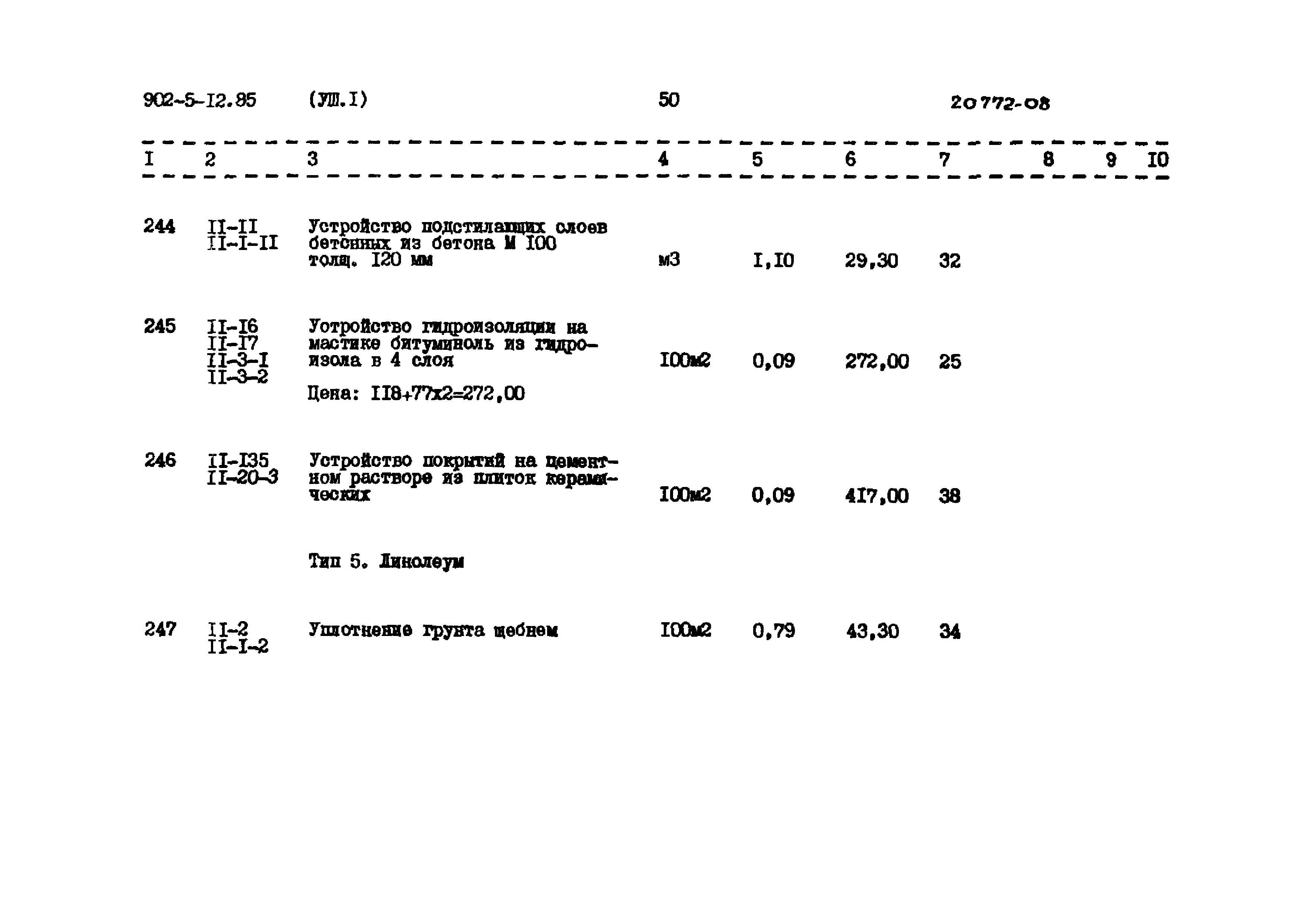 Типовой проект 902-5-12.85