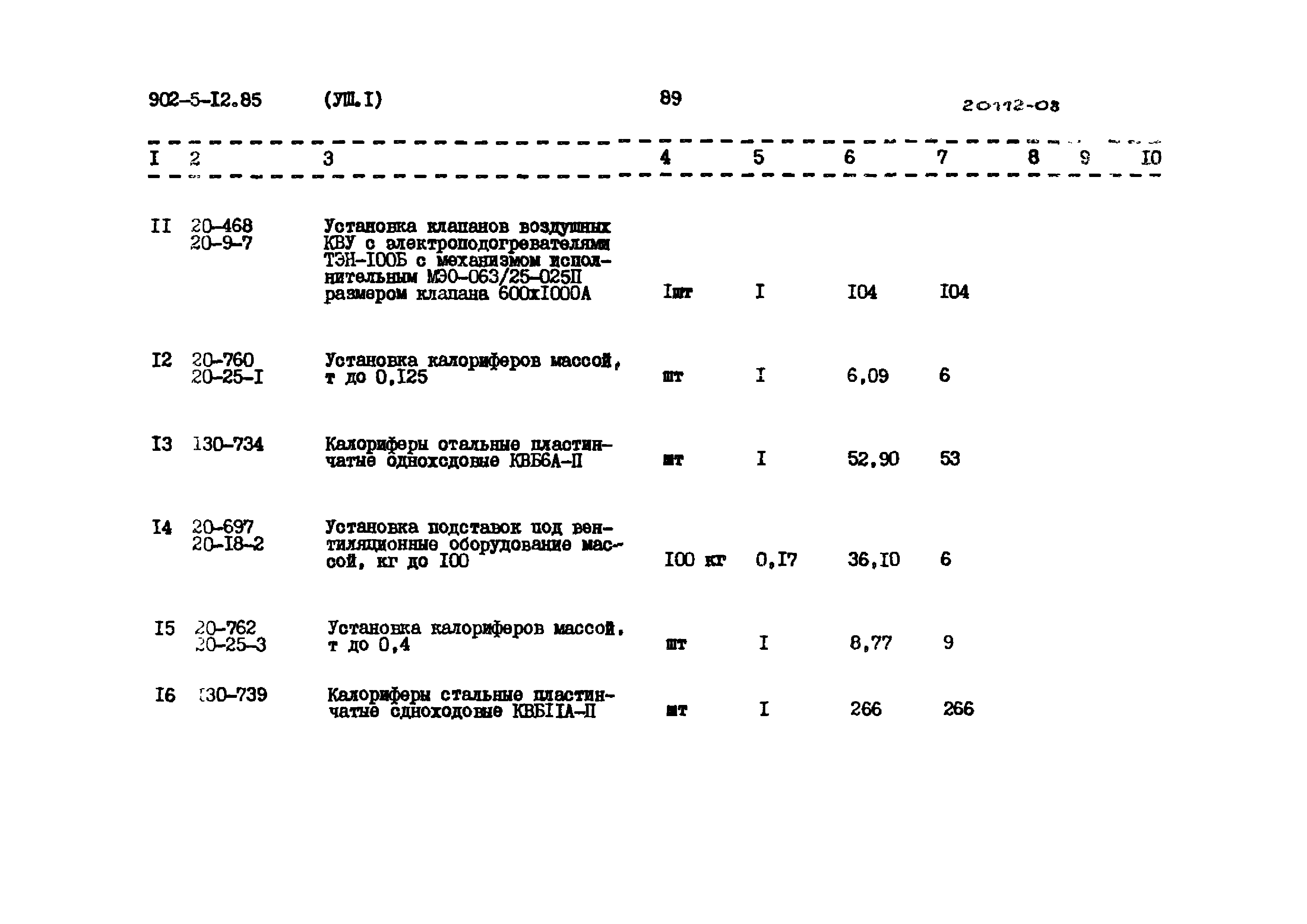 Типовой проект 902-5-12.85