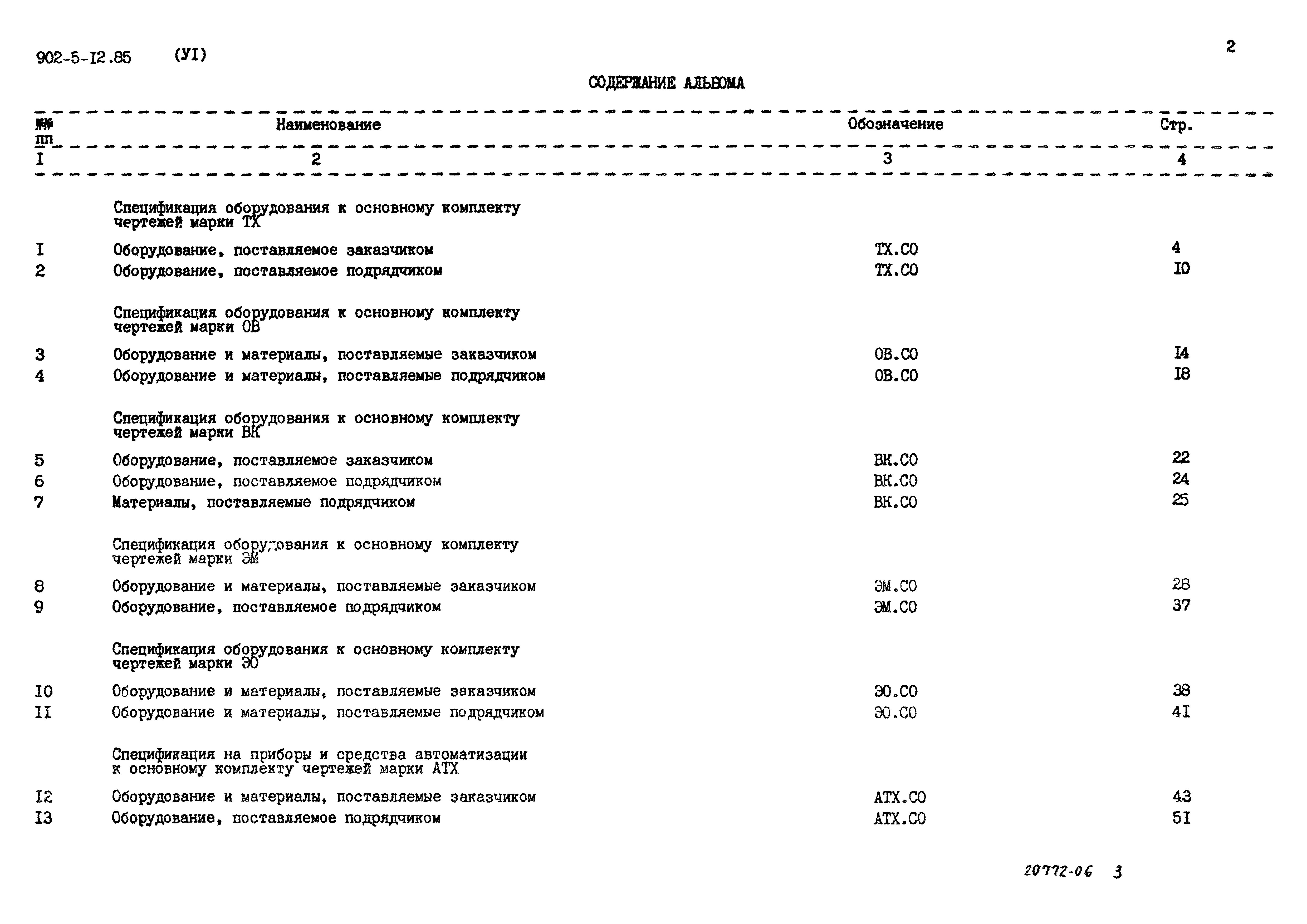 Типовой проект 902-5-12.85