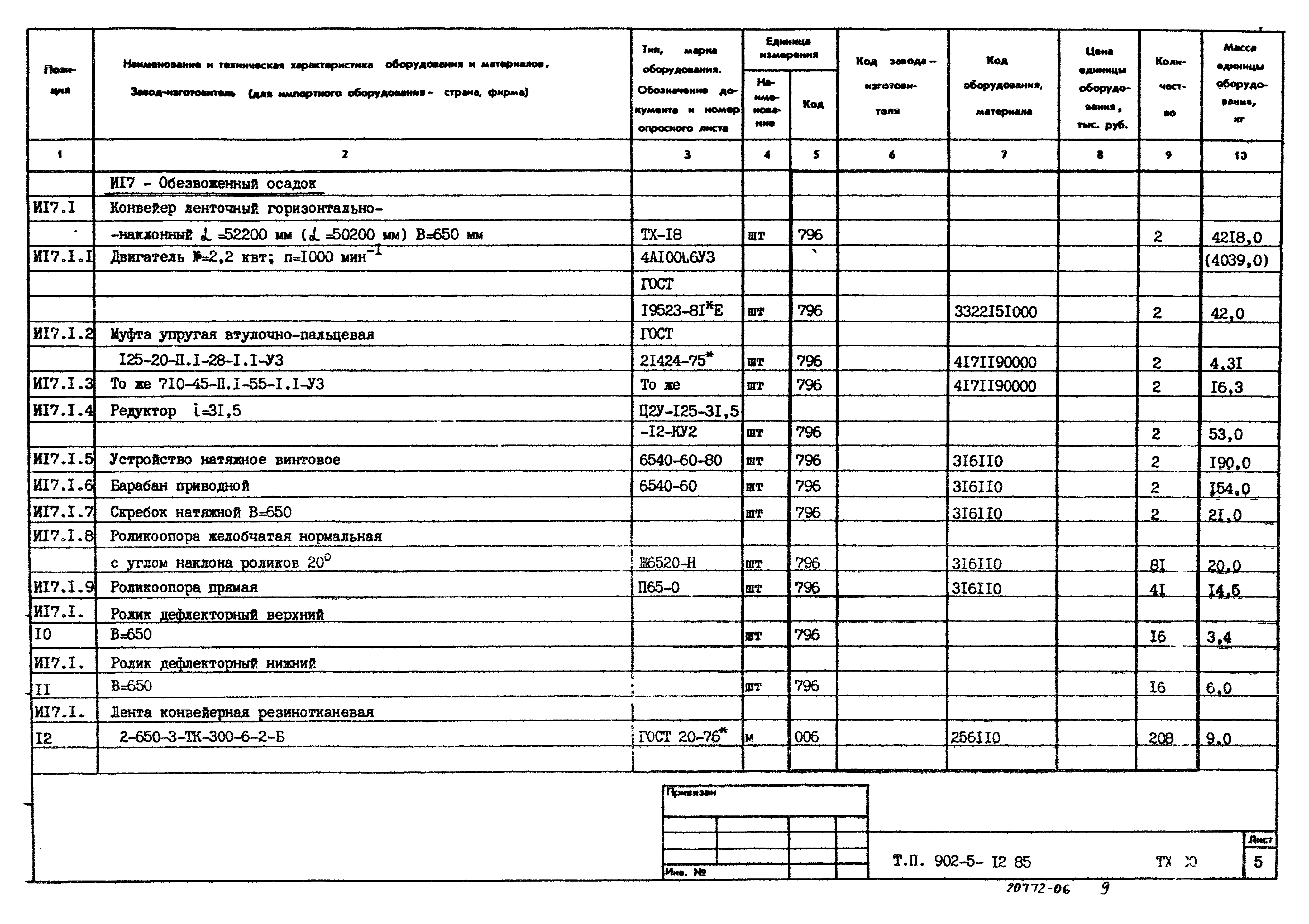Типовой проект 902-5-12.85