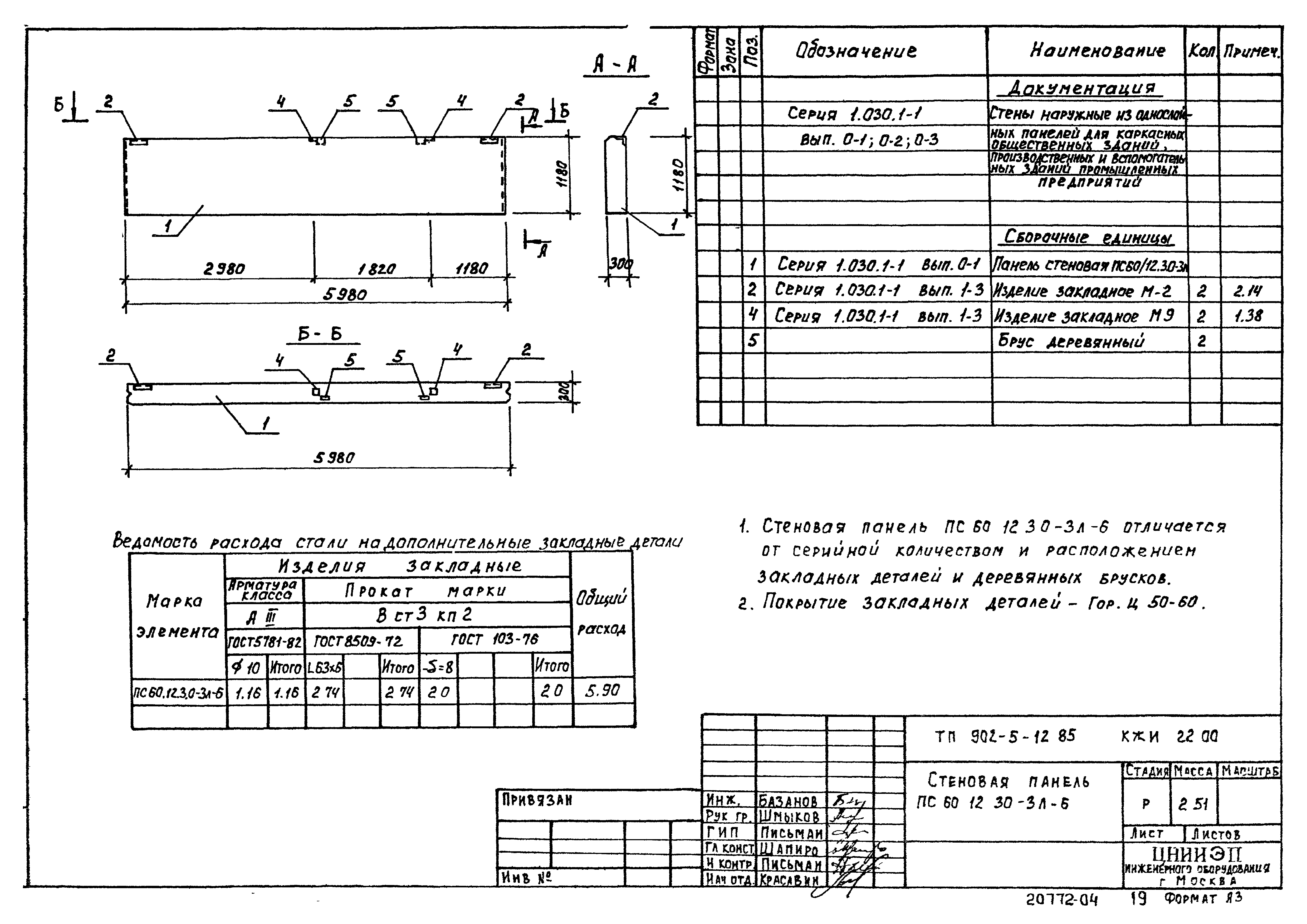 Типовой проект 902-5-12.85