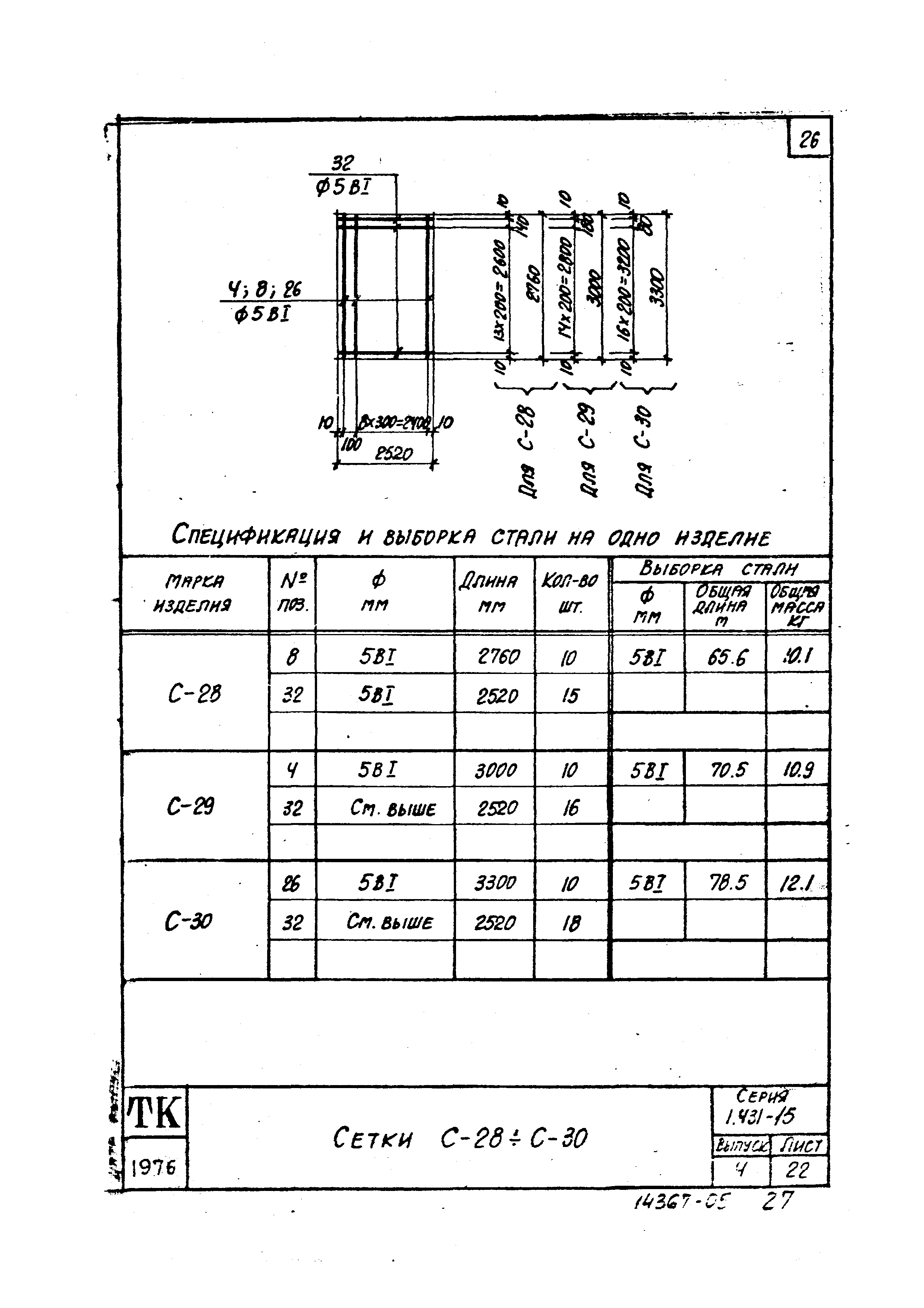 Серия 1.431-15