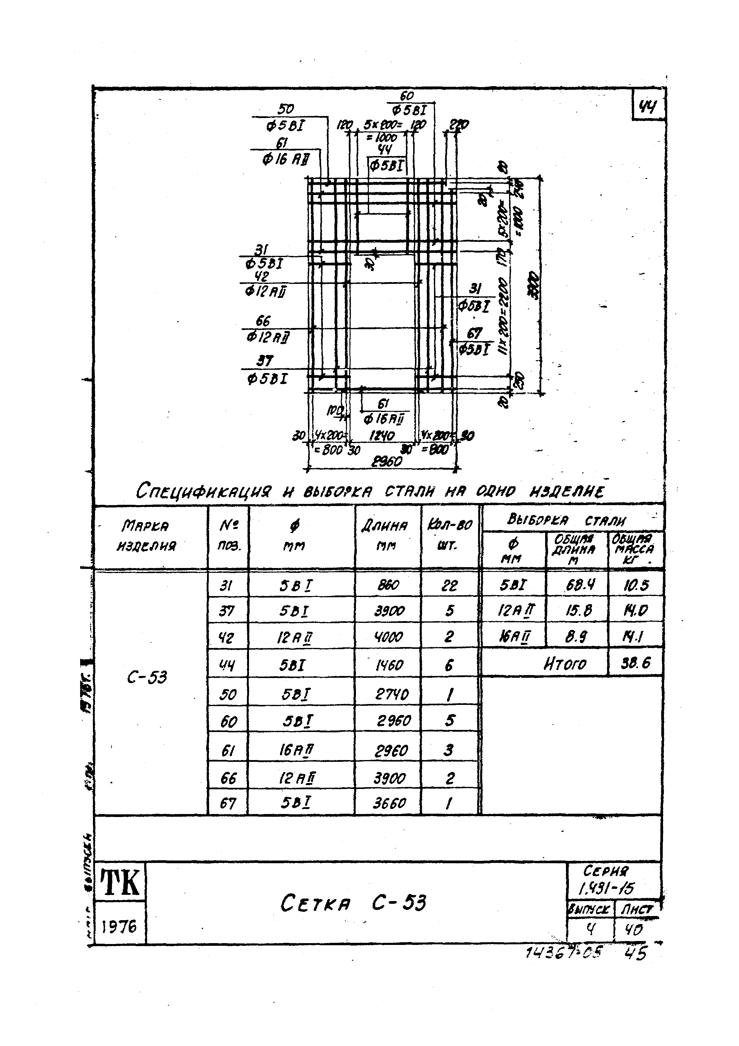 Серия 1.431-15