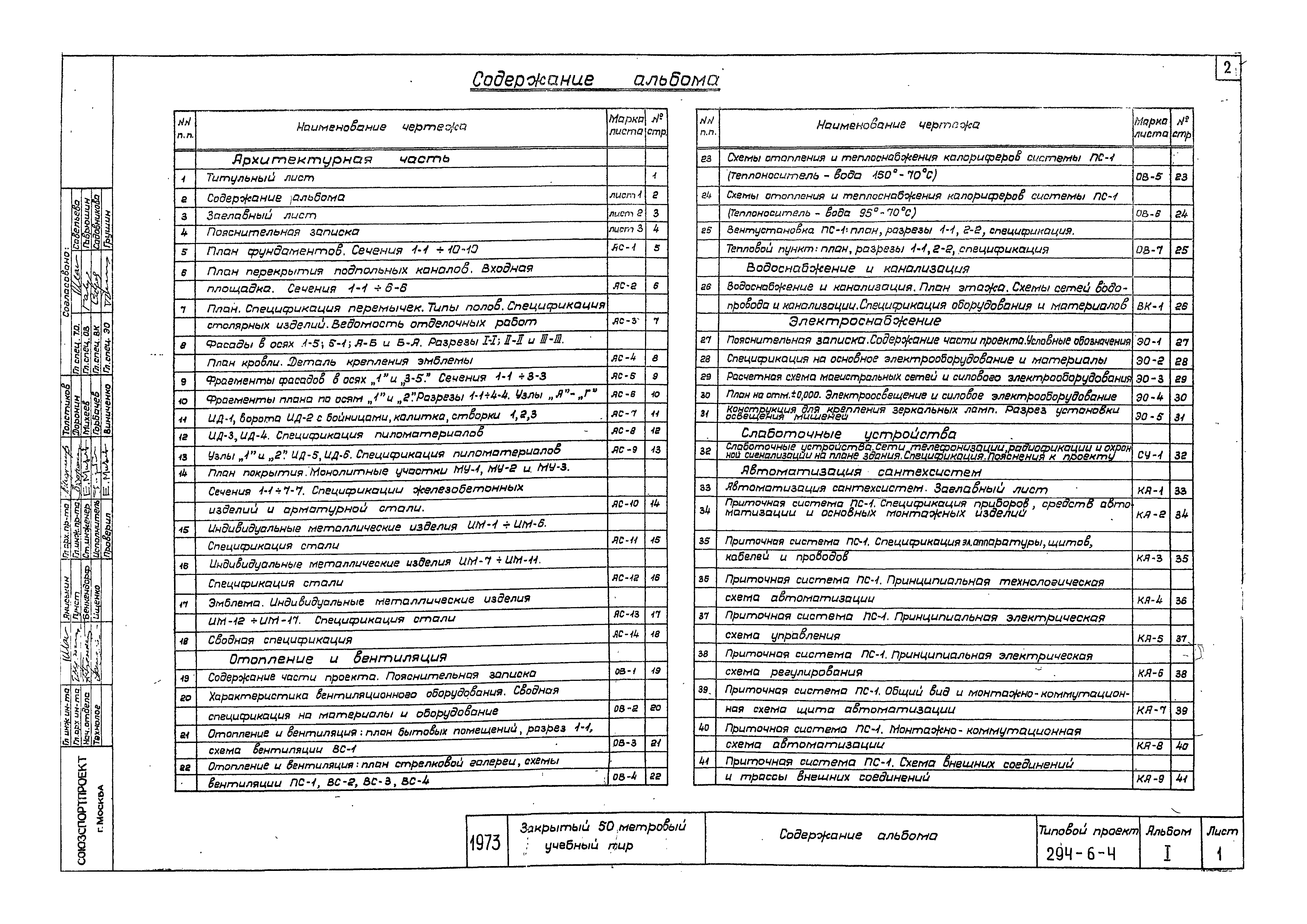 Типовой проект 294-6-4