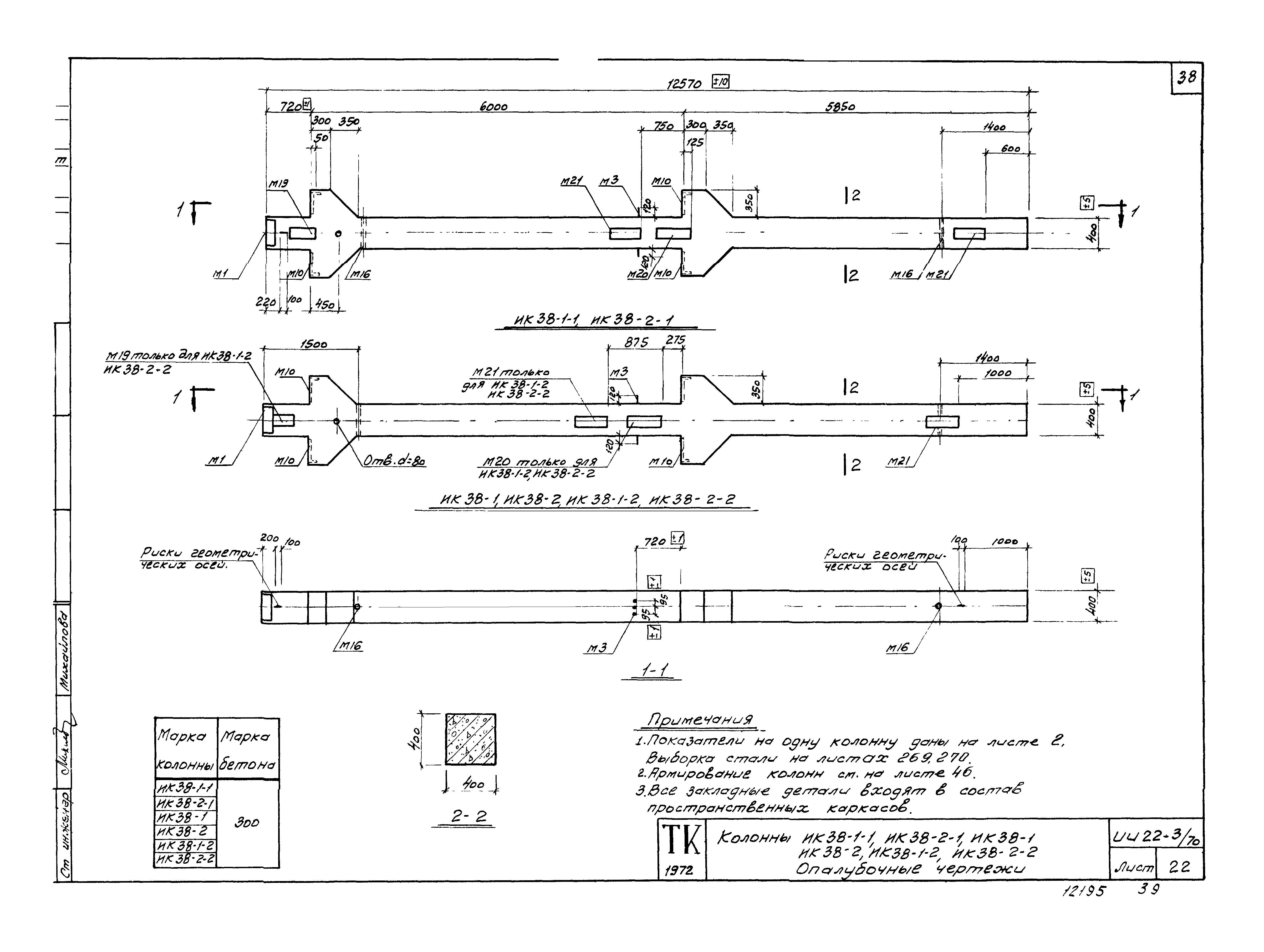 Серия ИИ22-3/70