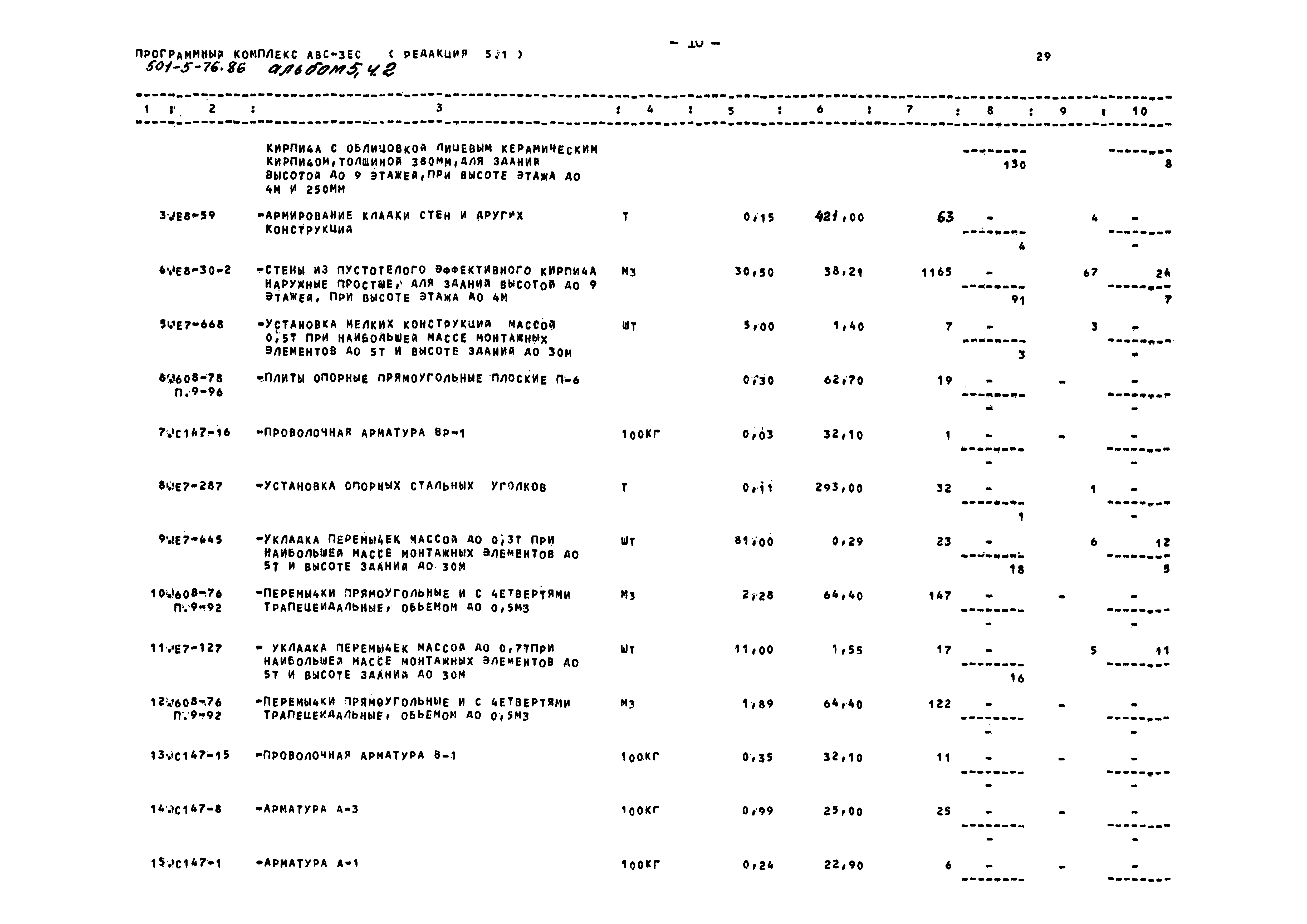 Типовой проект 501-5-76.86