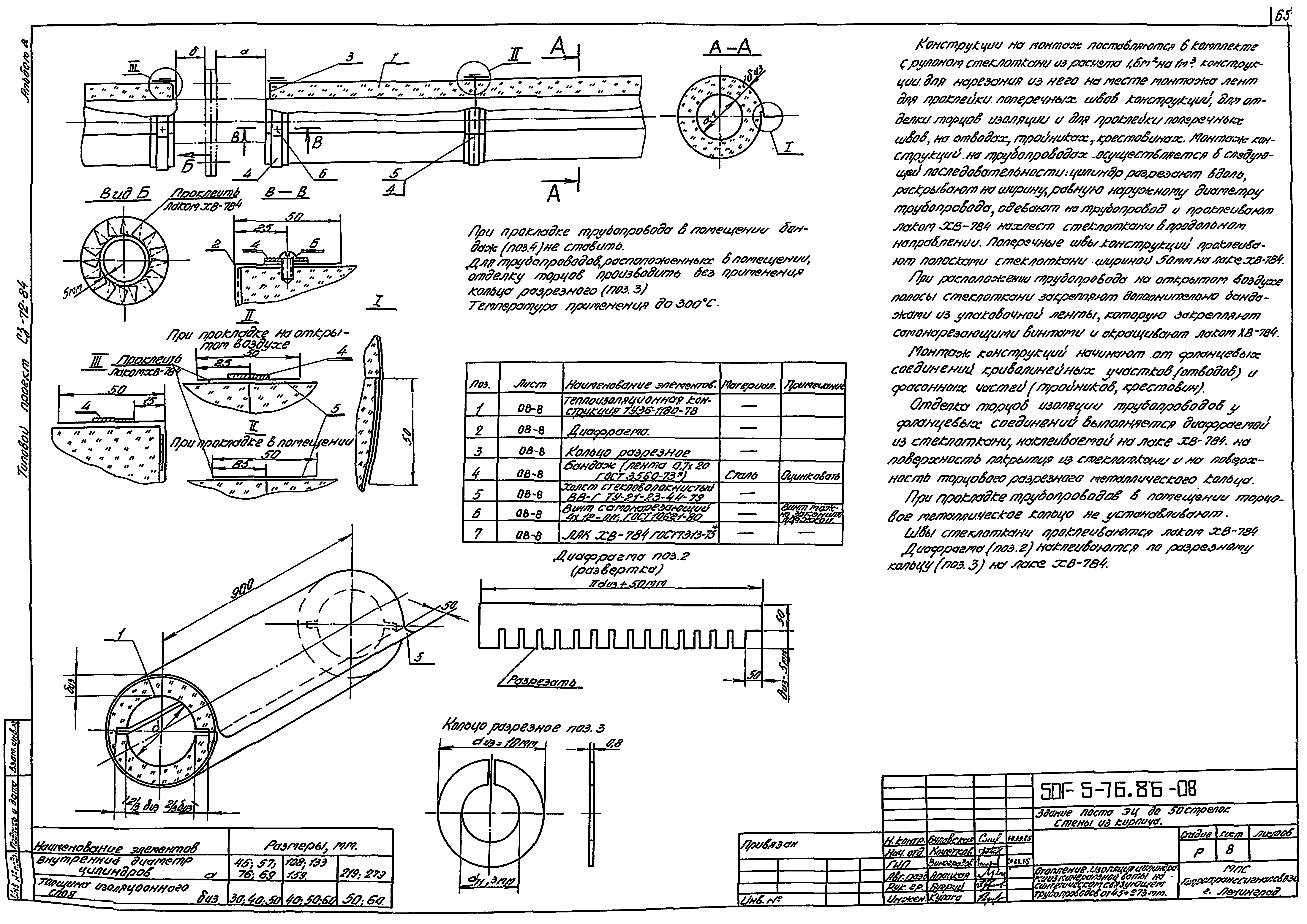 Типовой проект 501-5-76.86