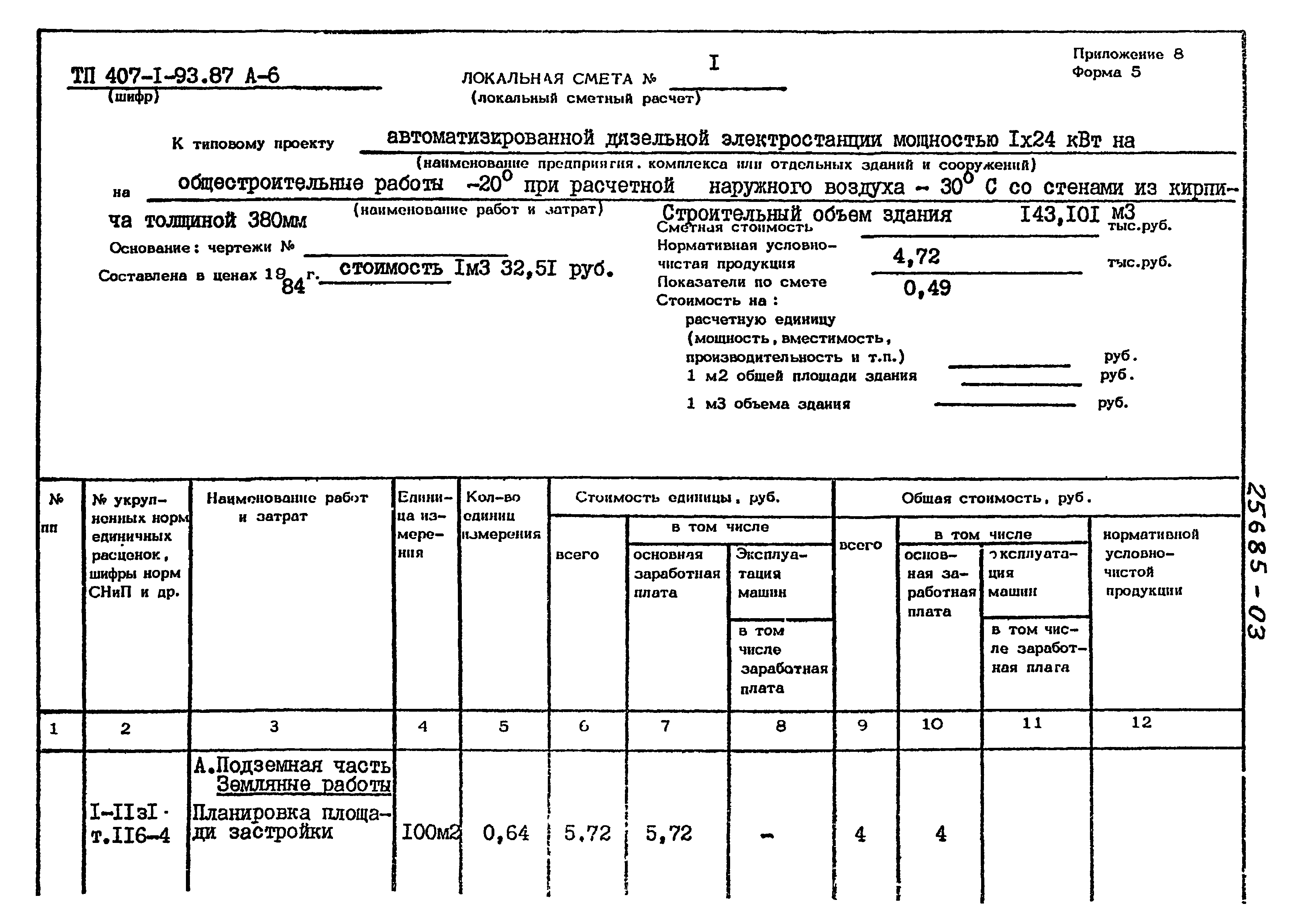 Типовой проект 407-1-93.87