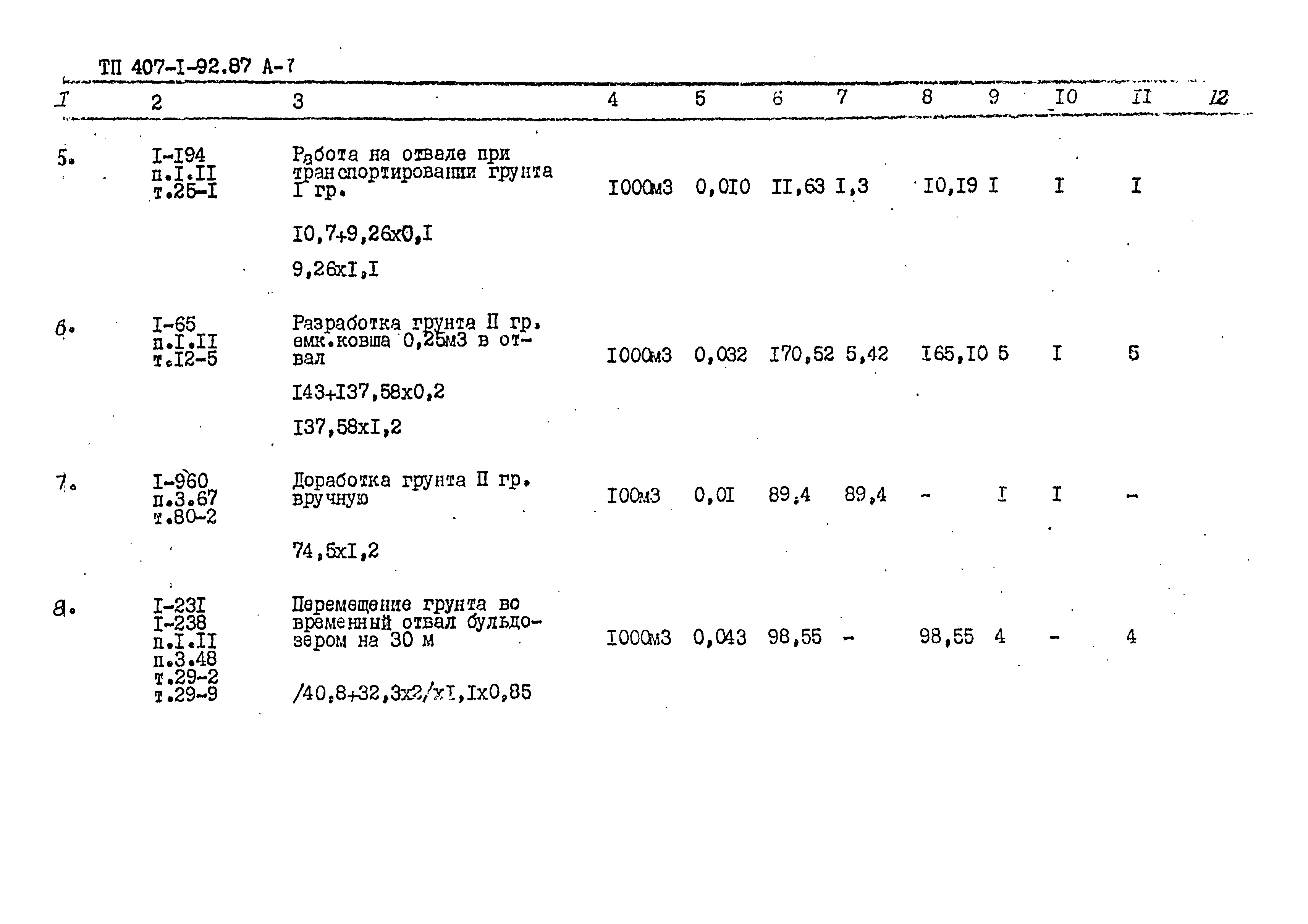 Типовой проект 407-1-92.87
