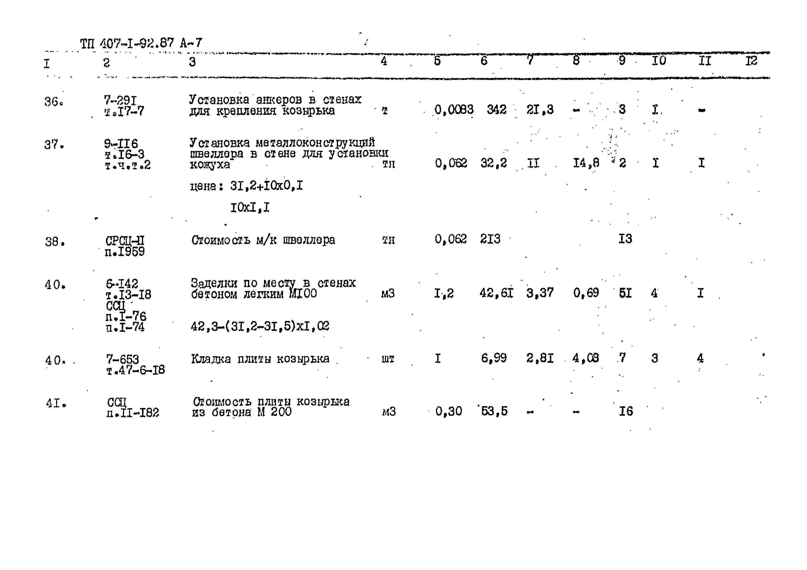Типовой проект 407-1-92.87