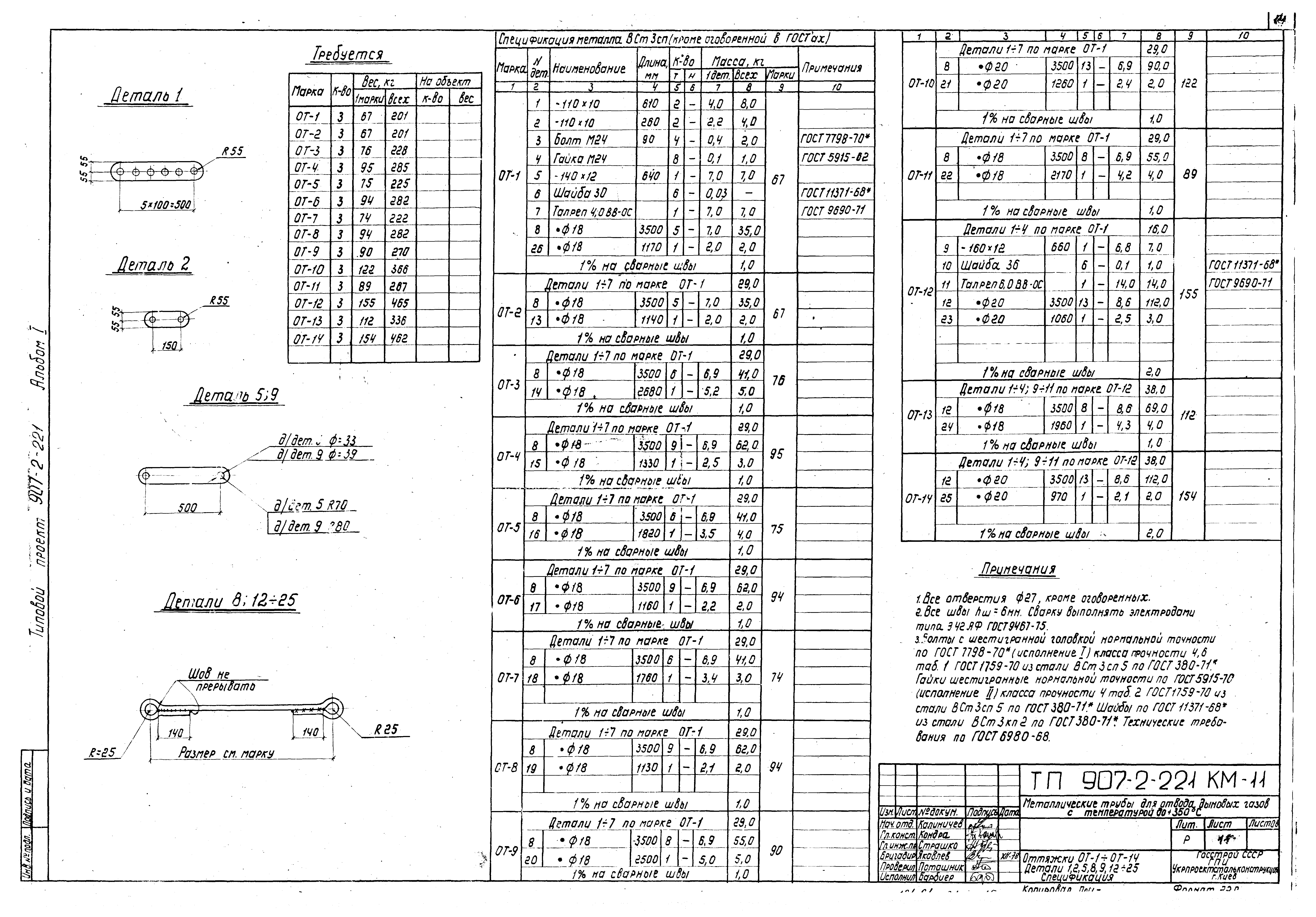 Типовой проект 907-2-221