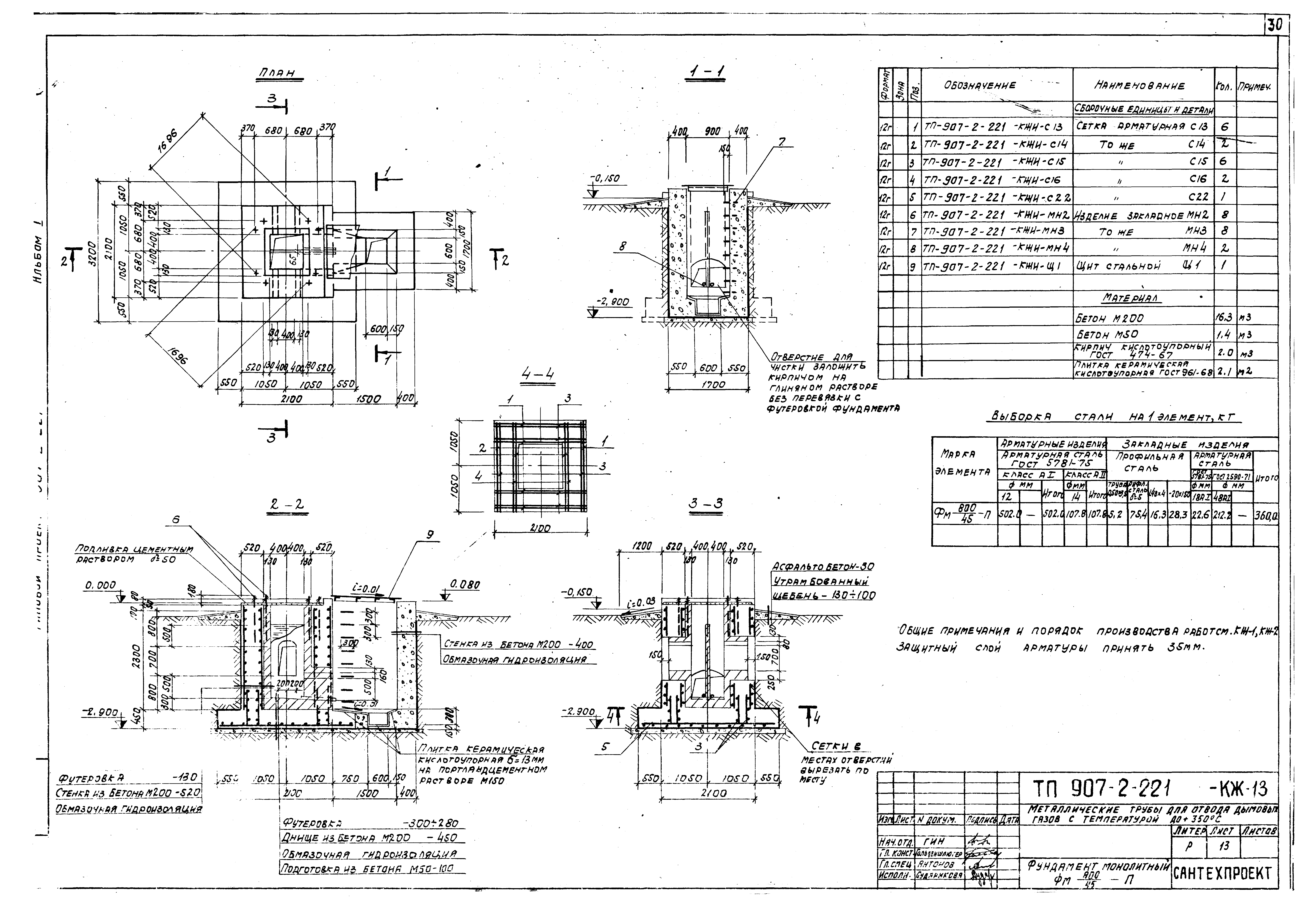 Типовой проект 907-2-221