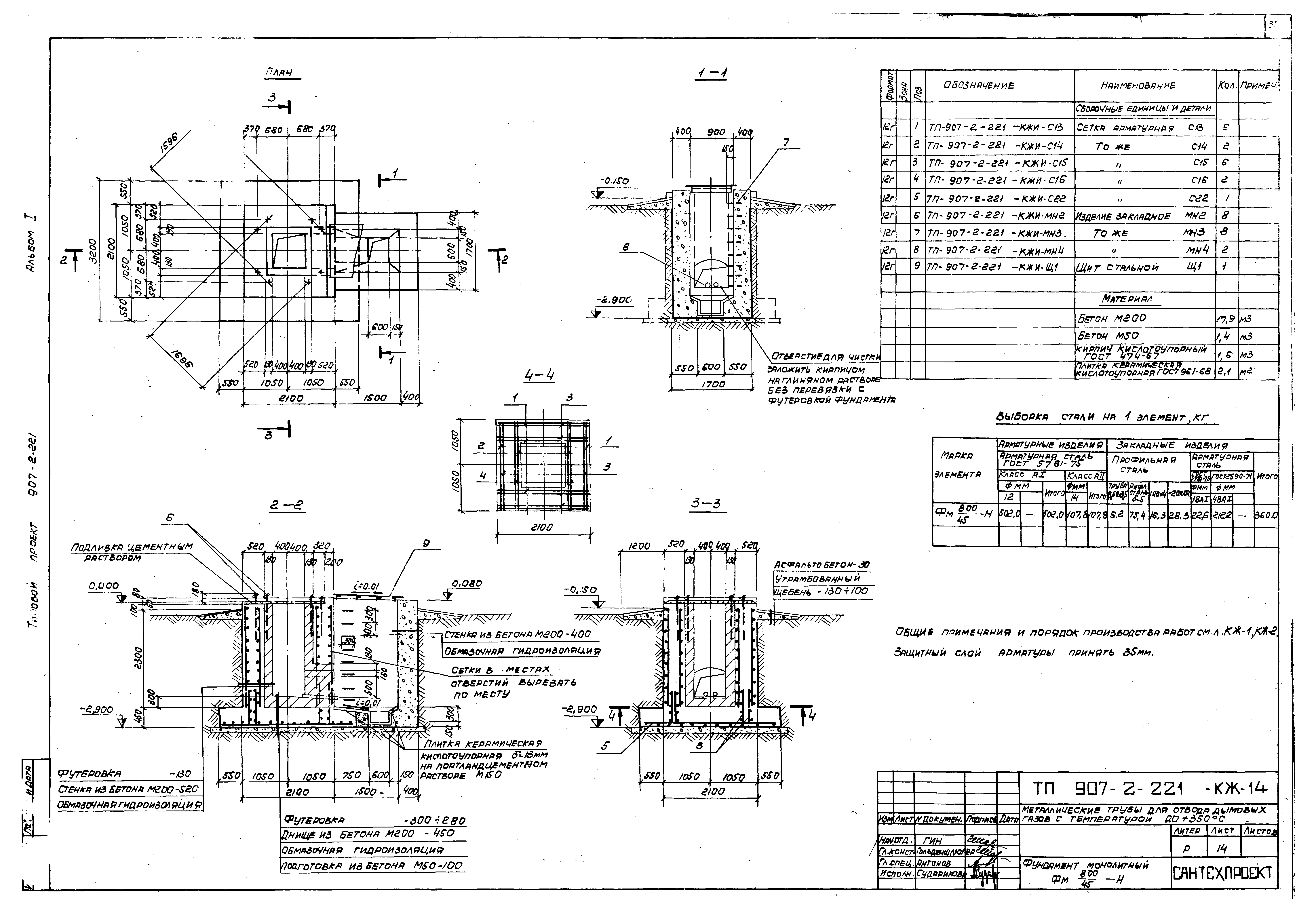 Типовой проект 907-2-221