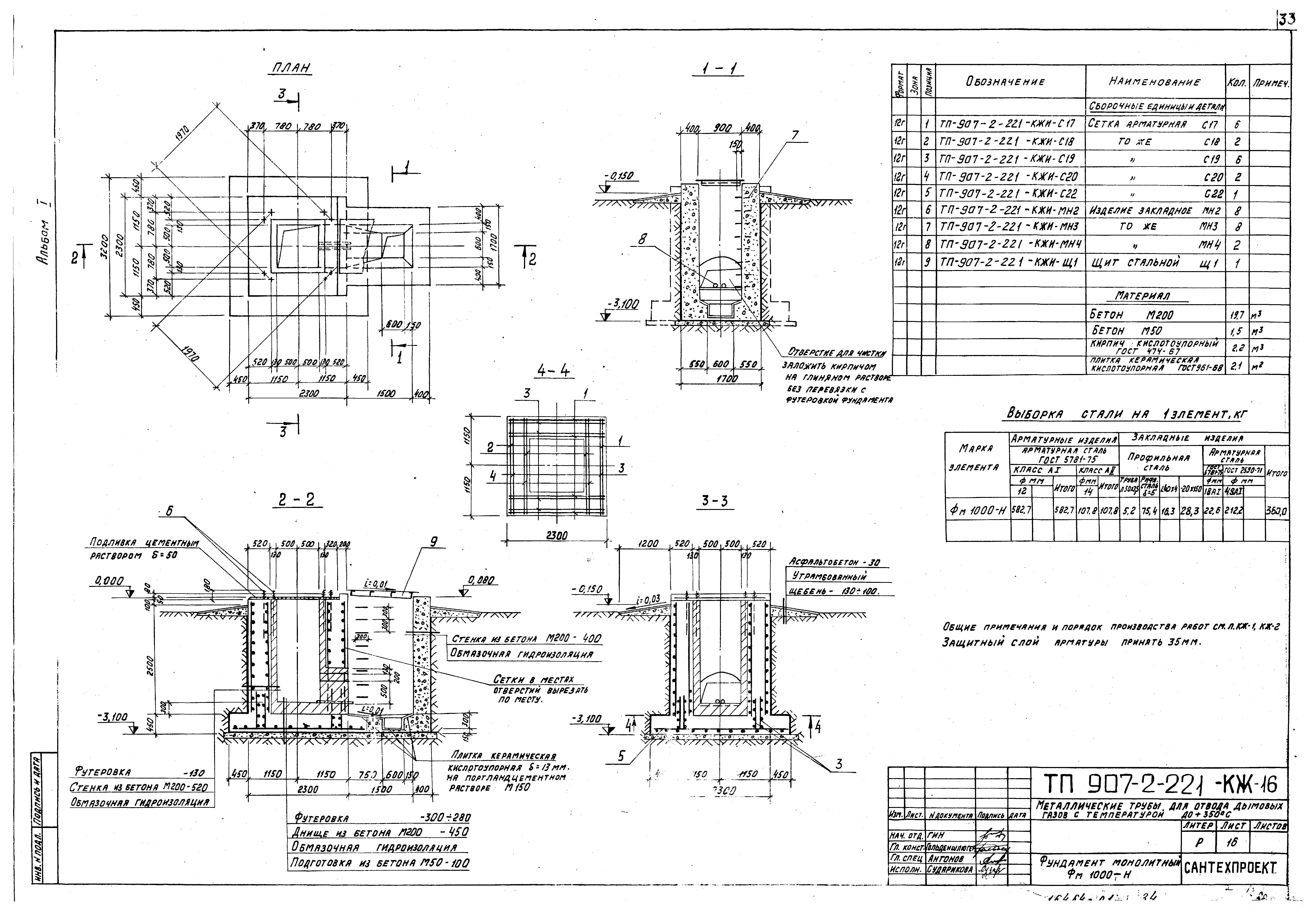 Типовой проект 907-2-221