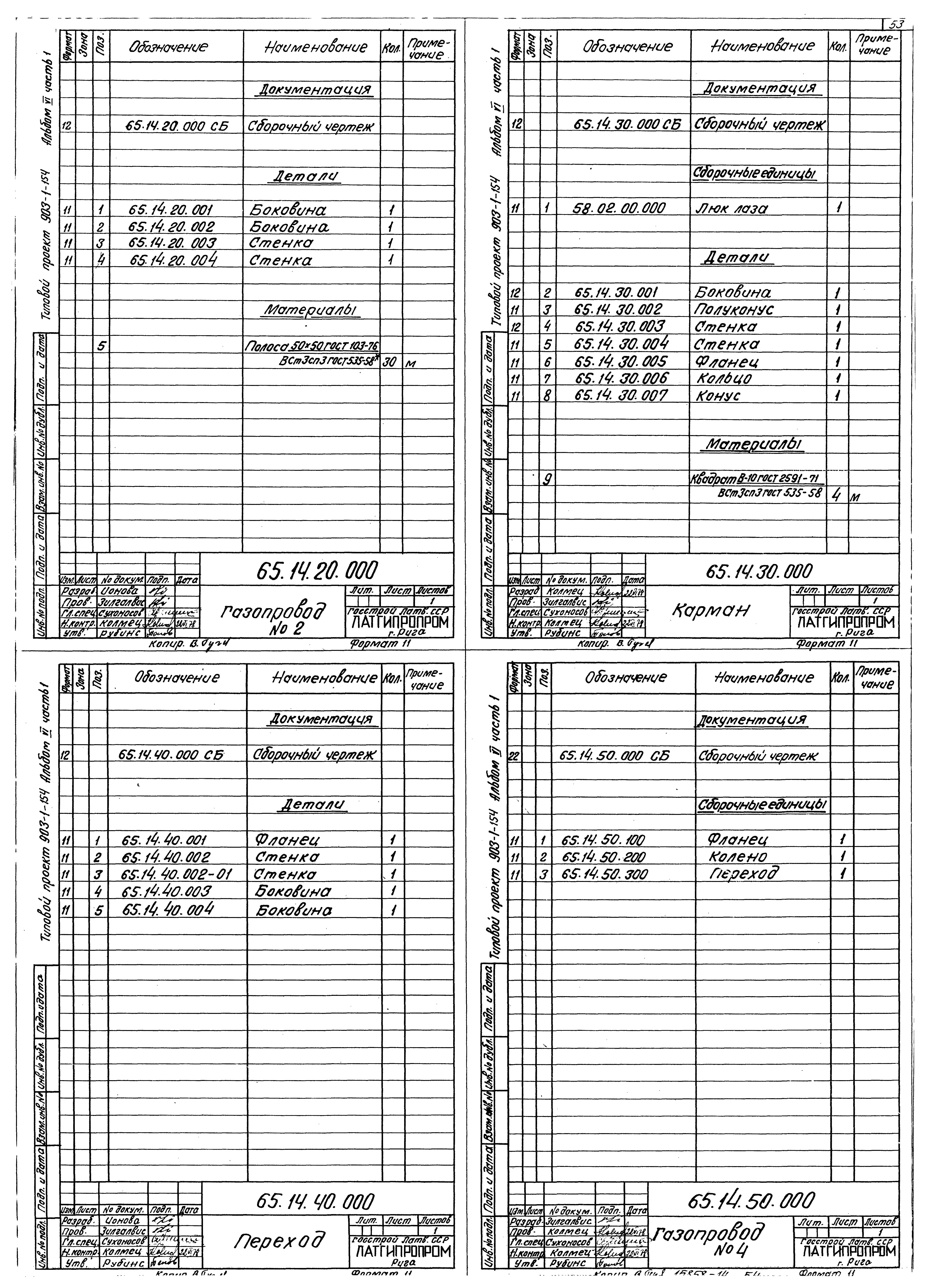 Типовой проект 903-1-154