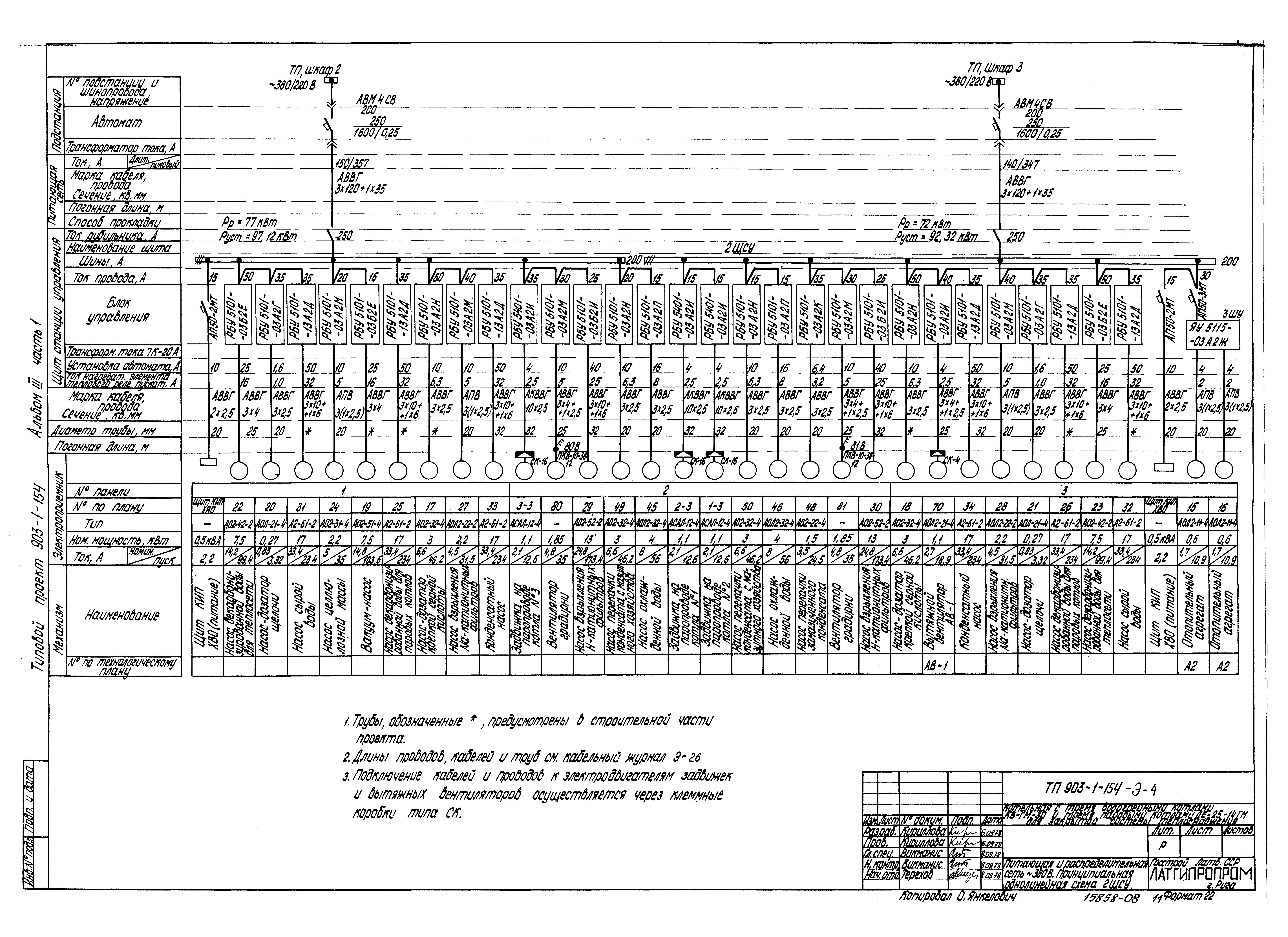 Типовой проект 903-1-154
