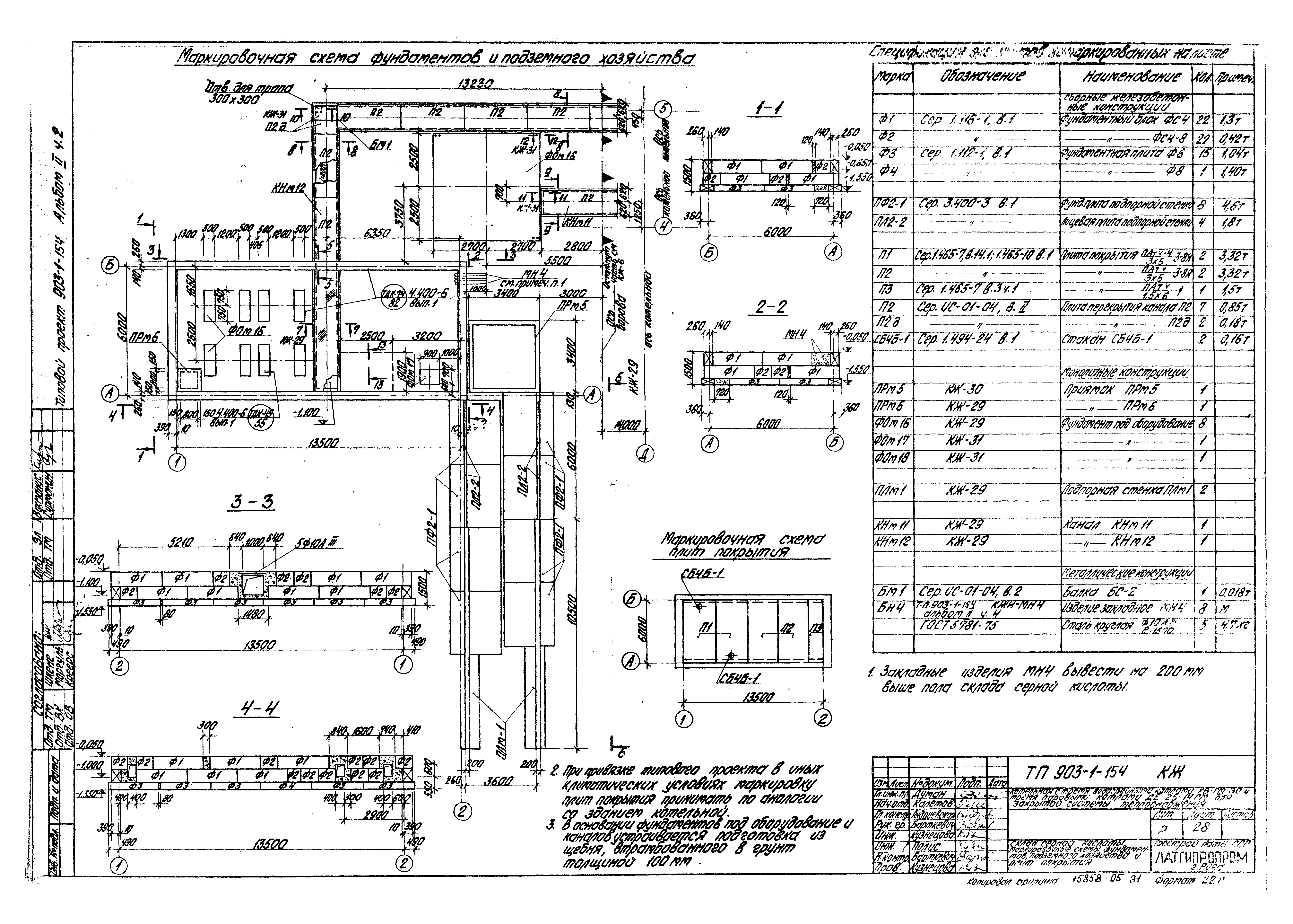 Типовой проект 903-1-154