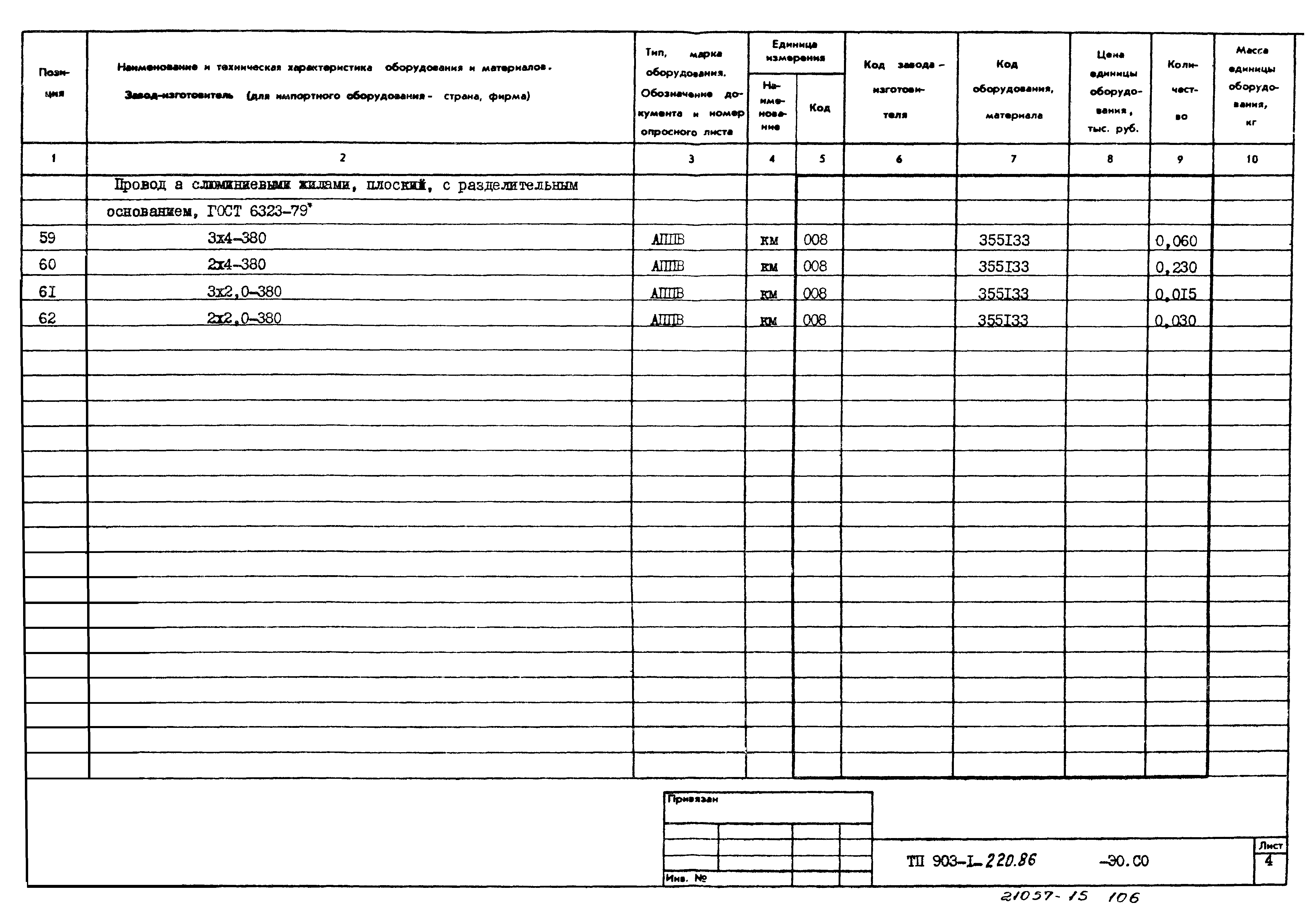 Типовой проект 903-1-220.86
