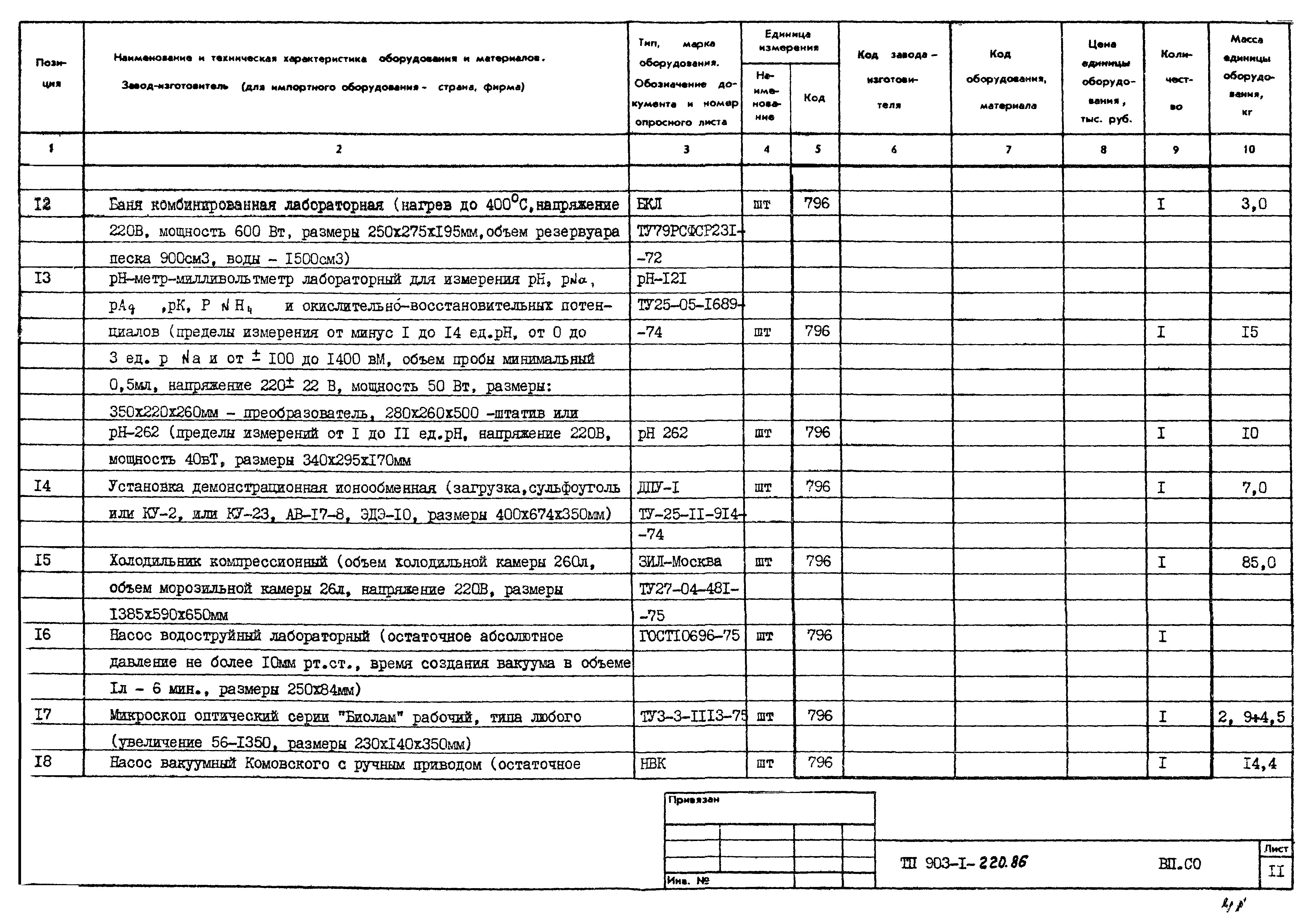 Типовой проект 903-1-220.86