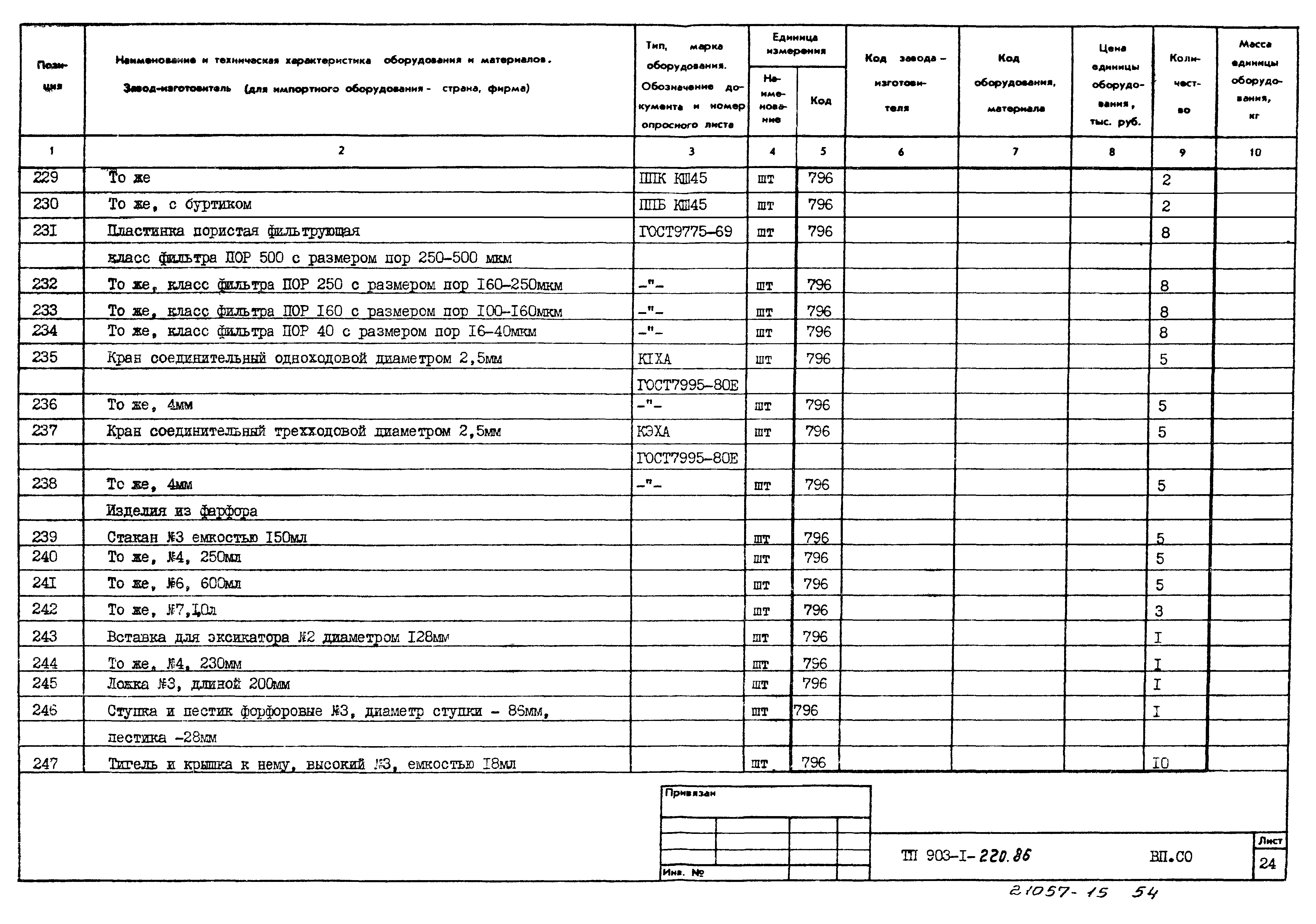 Типовой проект 903-1-220.86