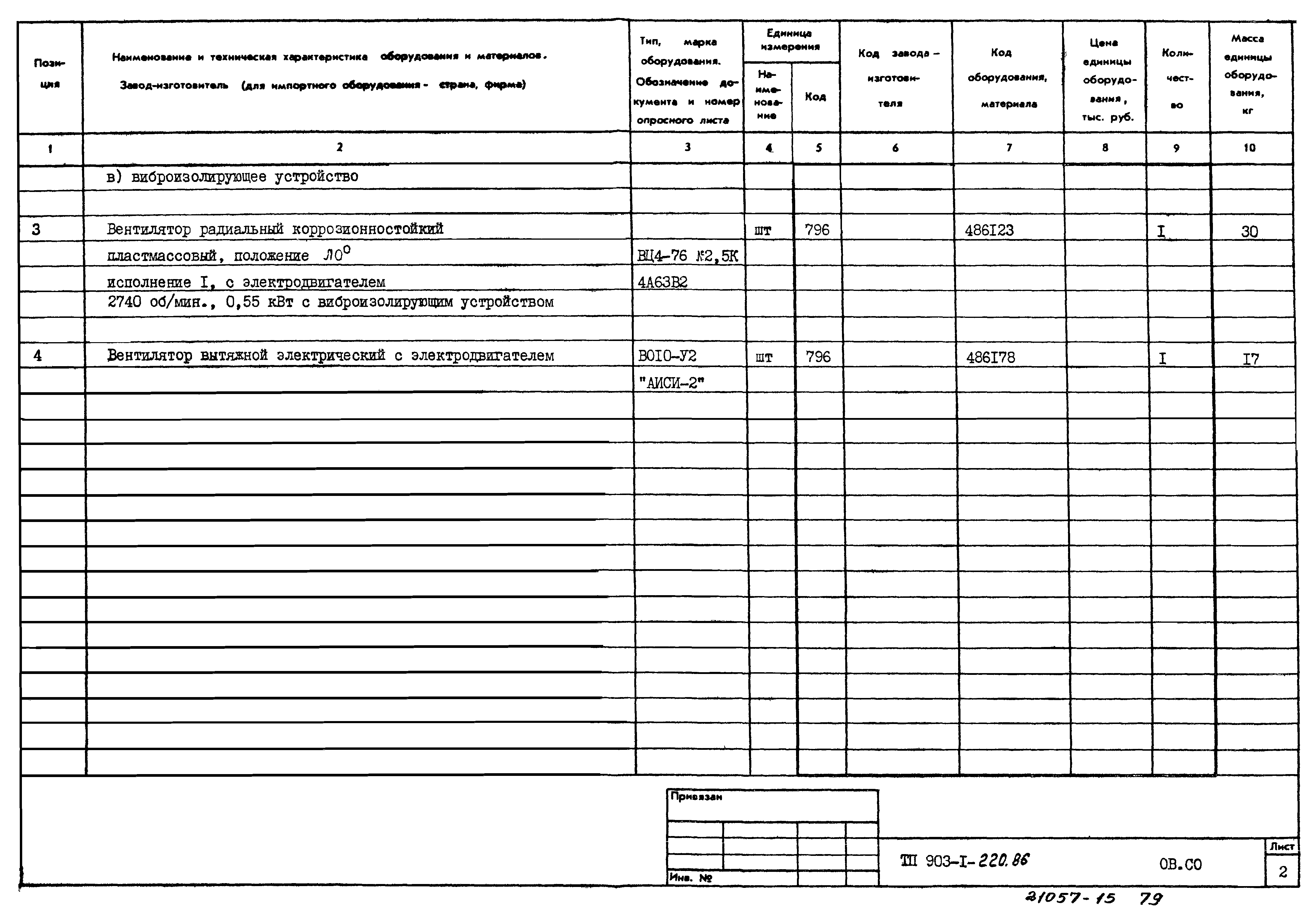 Типовой проект 903-1-220.86