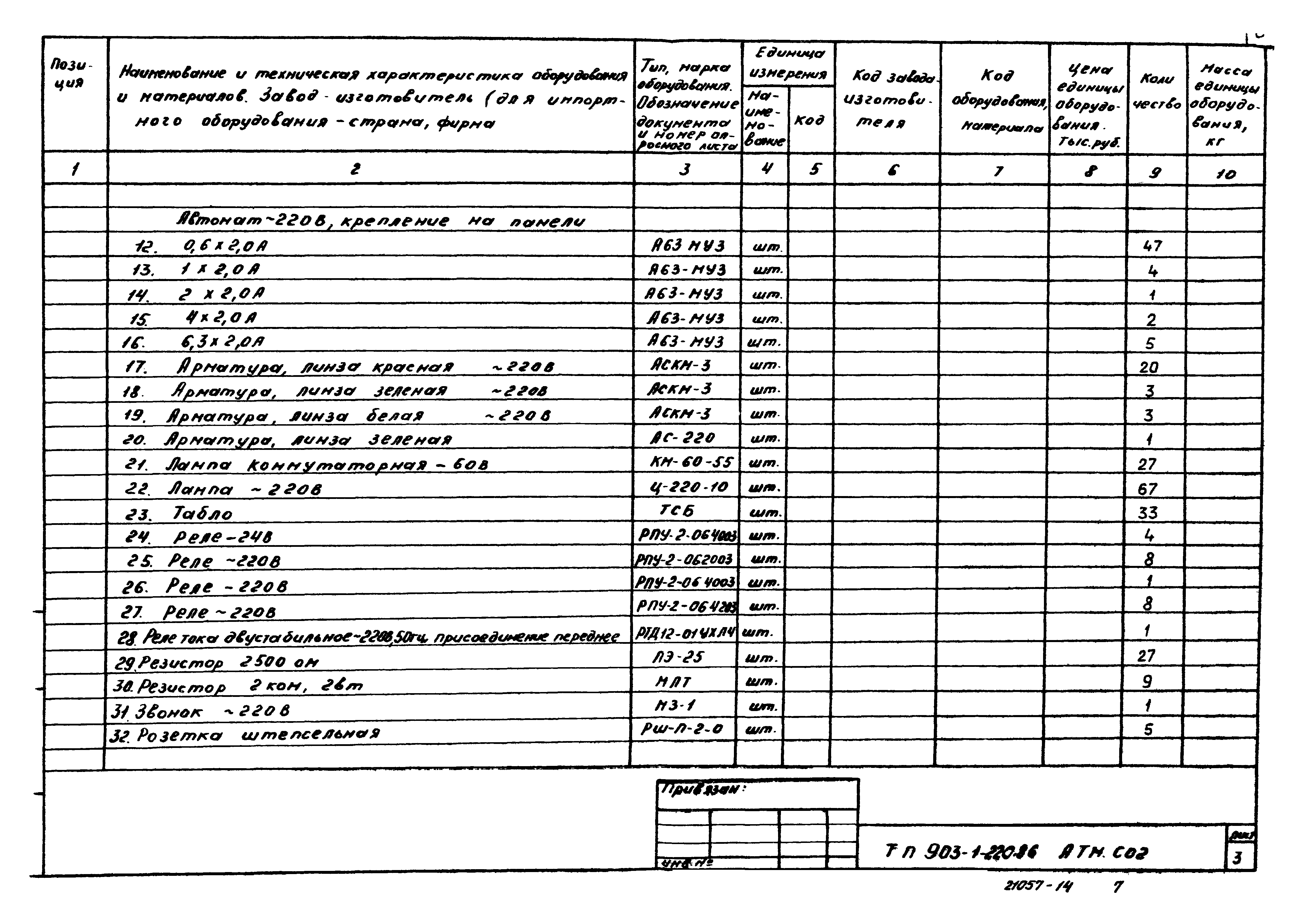 Типовой проект 903-1-220.86