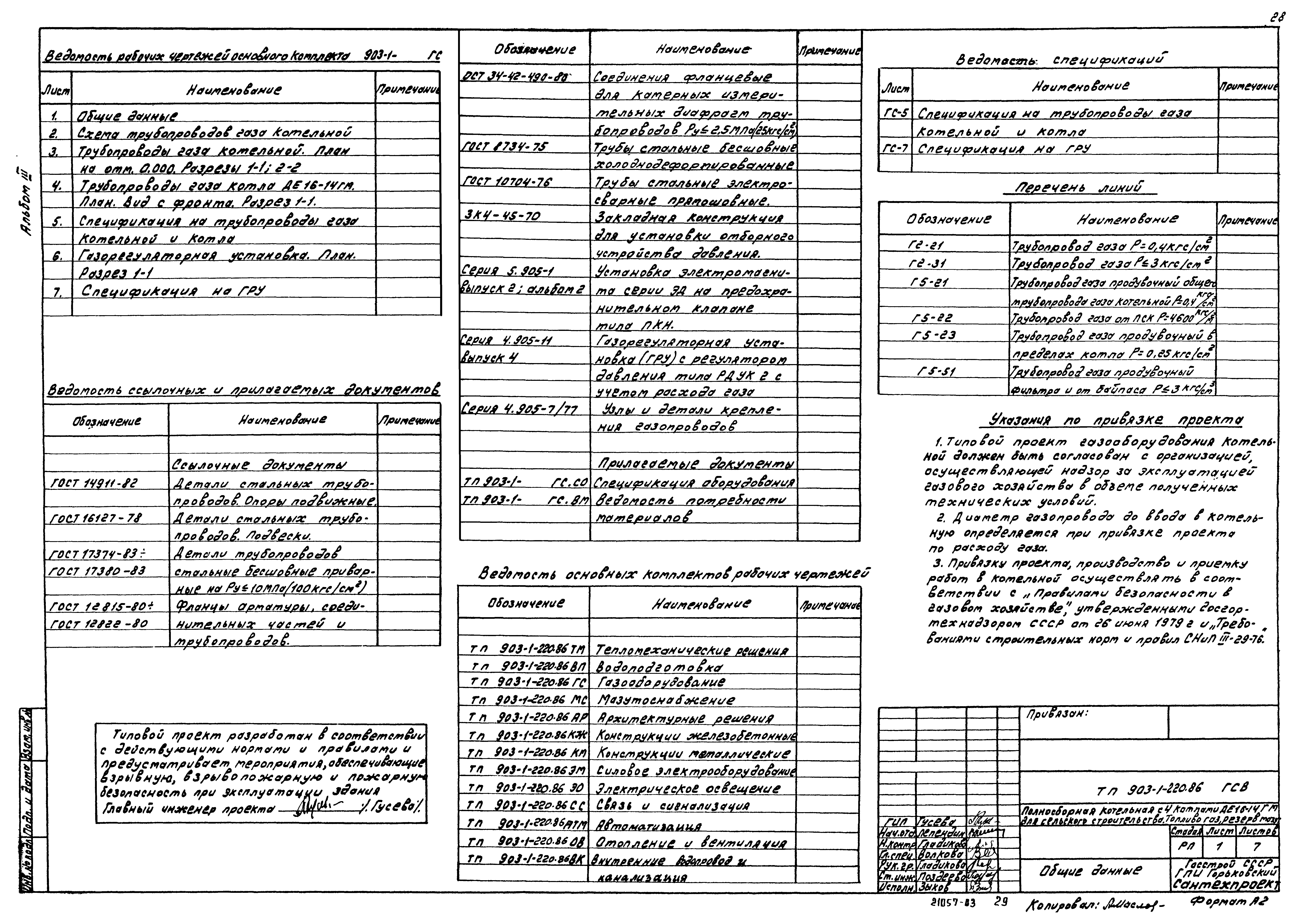 Типовой проект 903-1-220.86