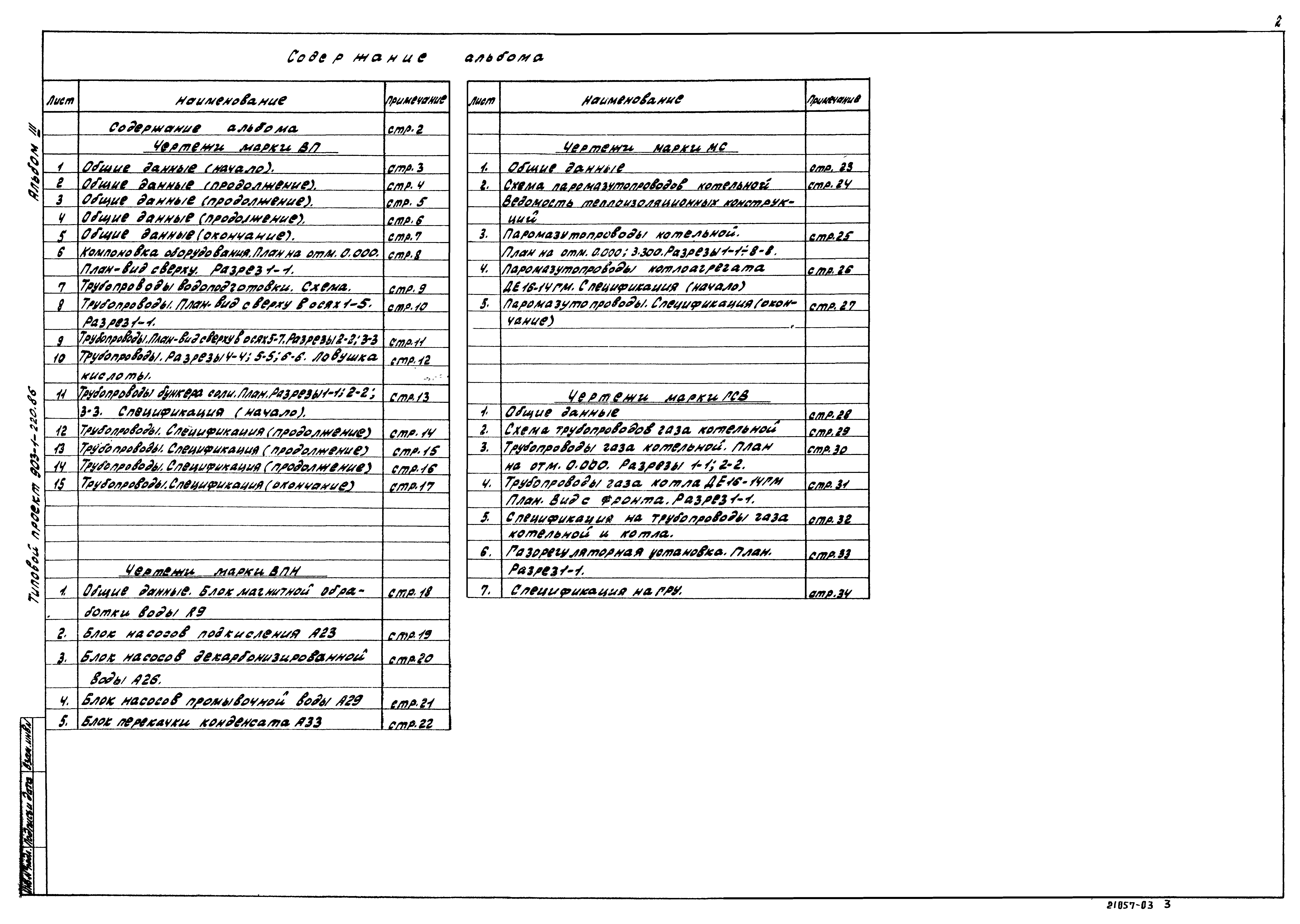 Типовой проект 903-1-220.86